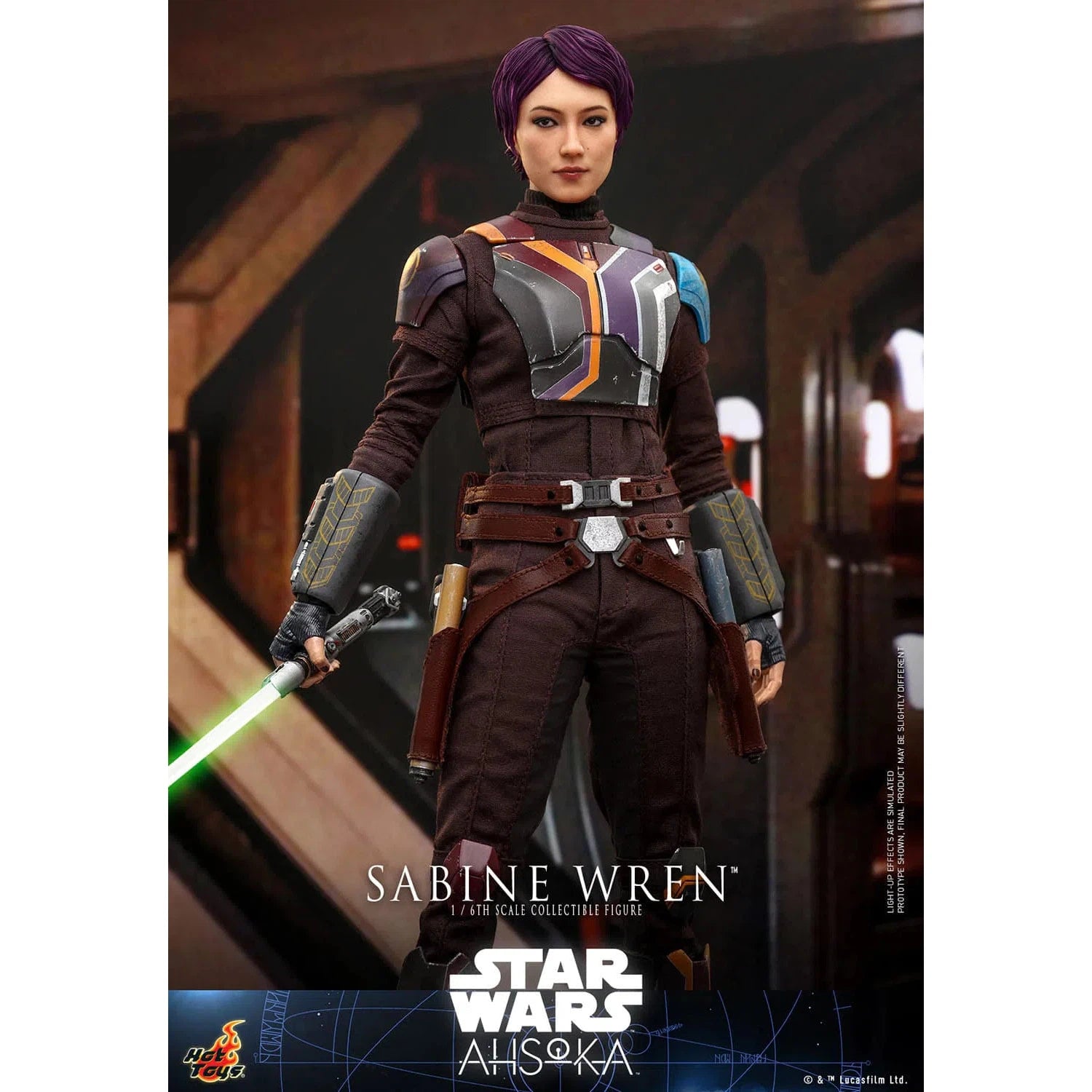 Sabine Wren: Star Wars: Ahsoka: Hot Toys Hot Toys