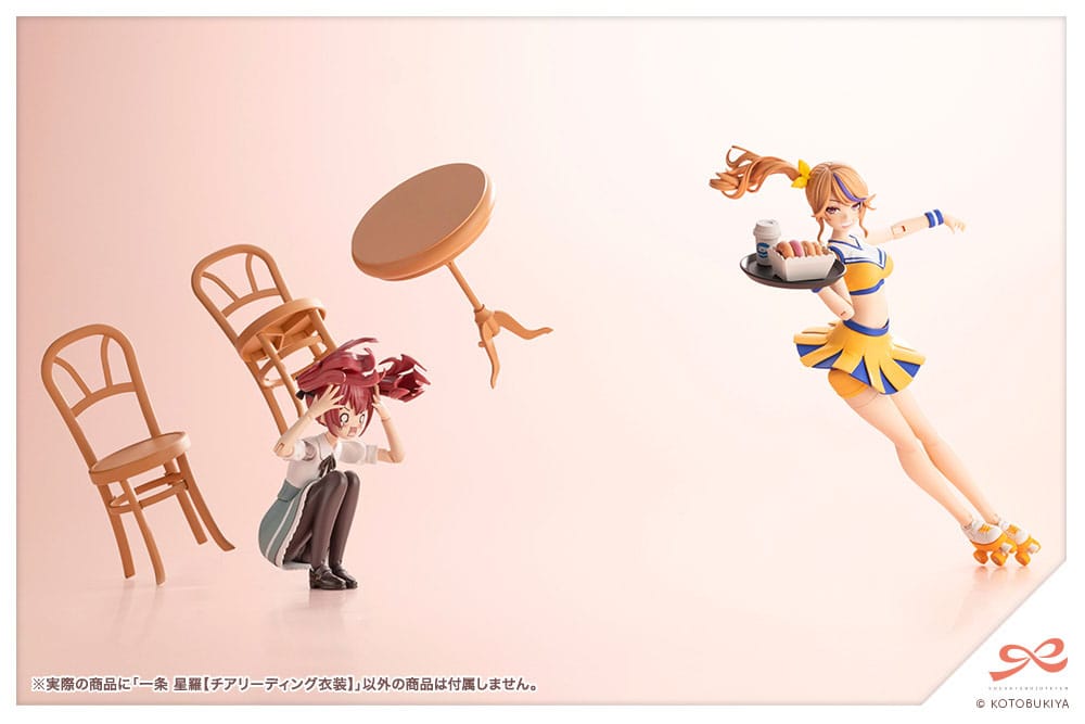 Sousai Shoujo Teien: Seira Ichijo (Cheerleading Costume): 1/10 Scale Model Kit - Kotobukiya Model Kits
