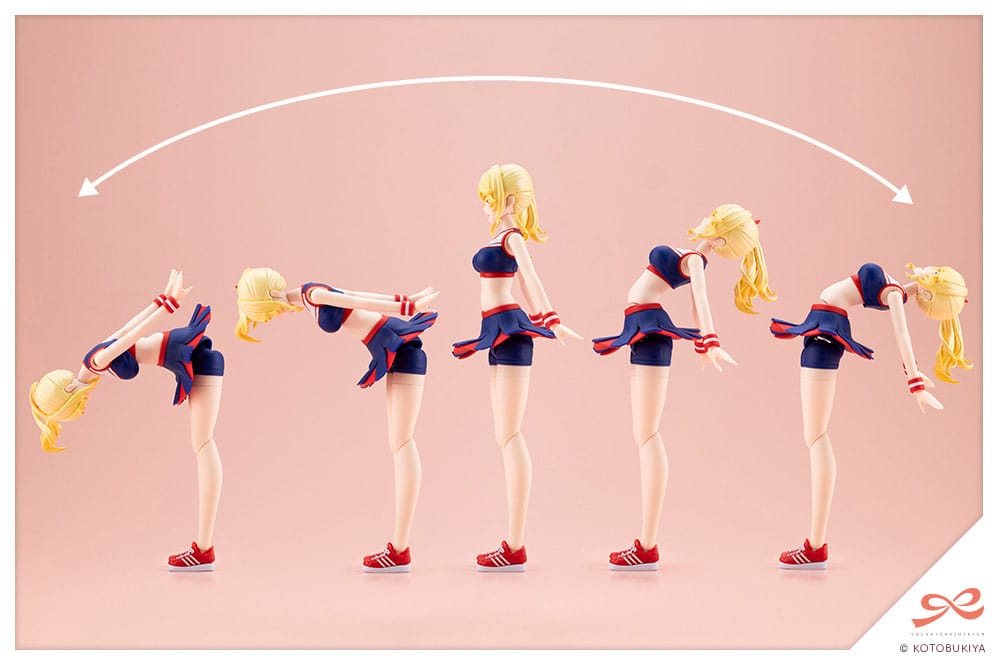 Sousai Shoujo Teien Seira Ichijo (Cheerleading Costume Dreaming Style Vitamin Yell Ver.) 1/10 Scale Model Kit - Kotobukiya Models & Kits