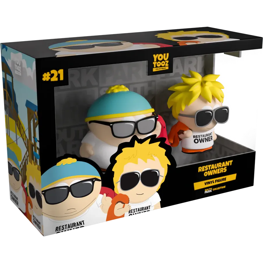 South Park: Restaurant Owners: Vinyl Figure: YouTooz YouTooz