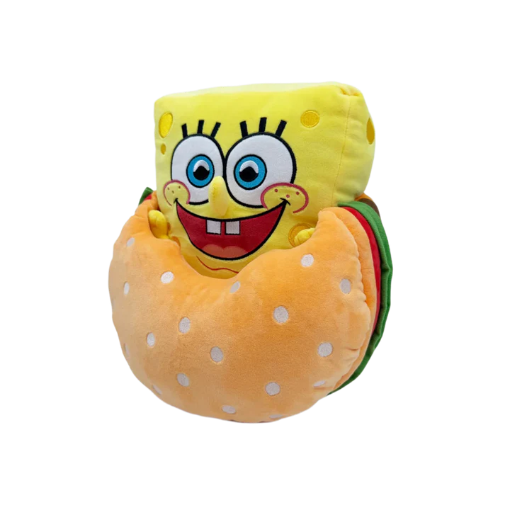 Spongebob Squarepants: Krabby Patty Plush: 9": YouTooz YouTooz