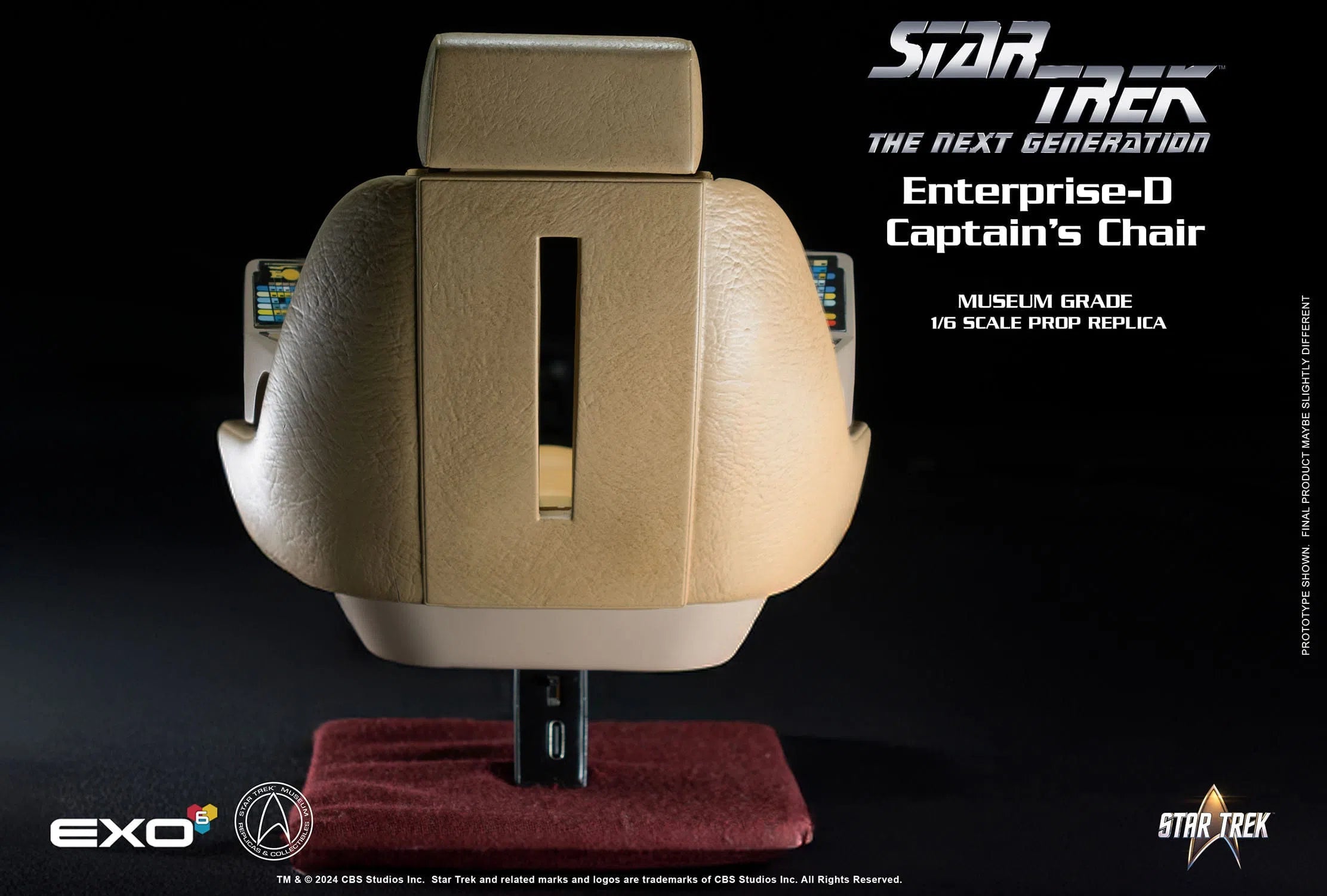 Star Trek: The Next Generation: Captains Chair: Sixth Scale EXO-6