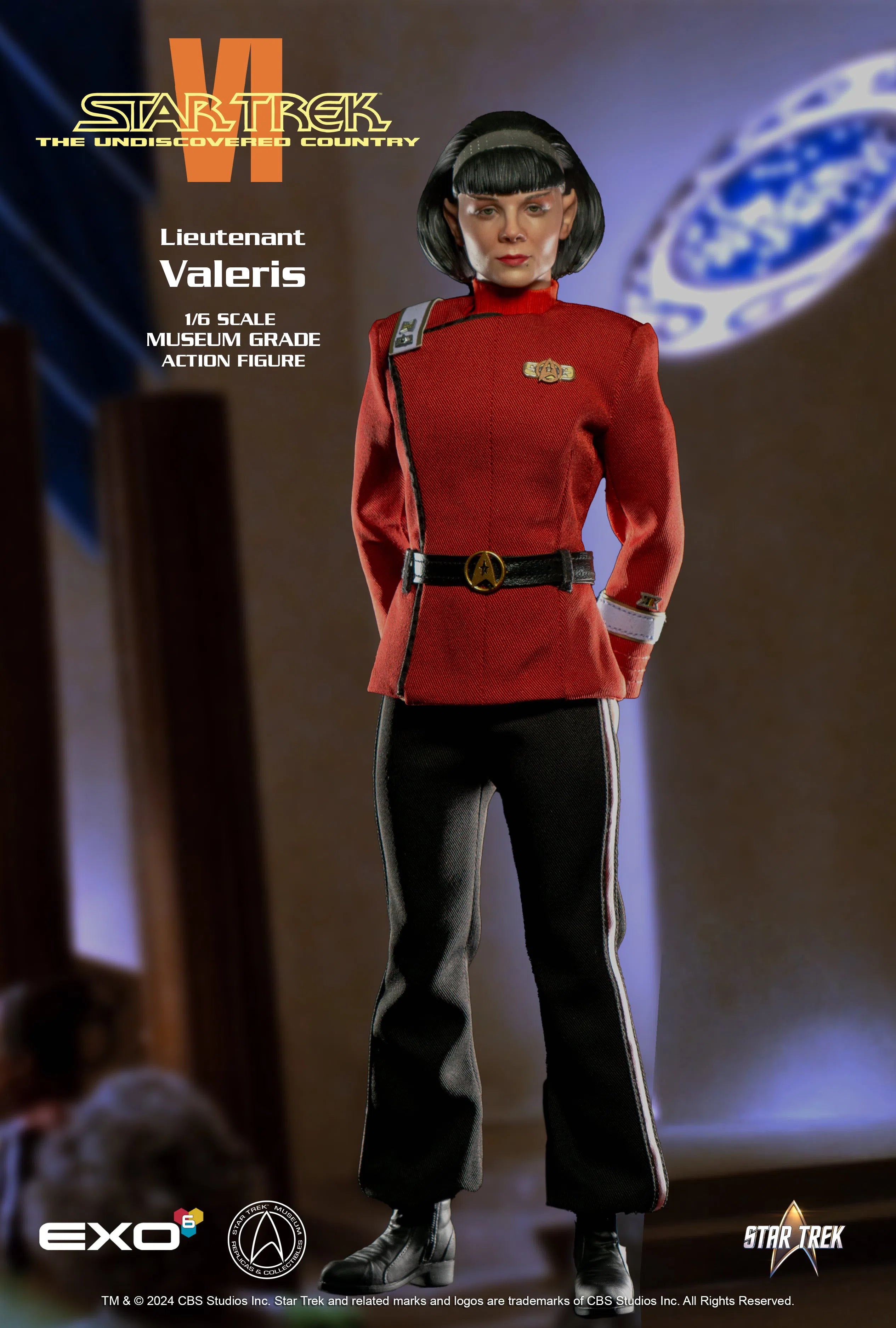 Star Trek VI: The Undiscovered Country: Lt. Valeris: Sixth Scale EXO-6