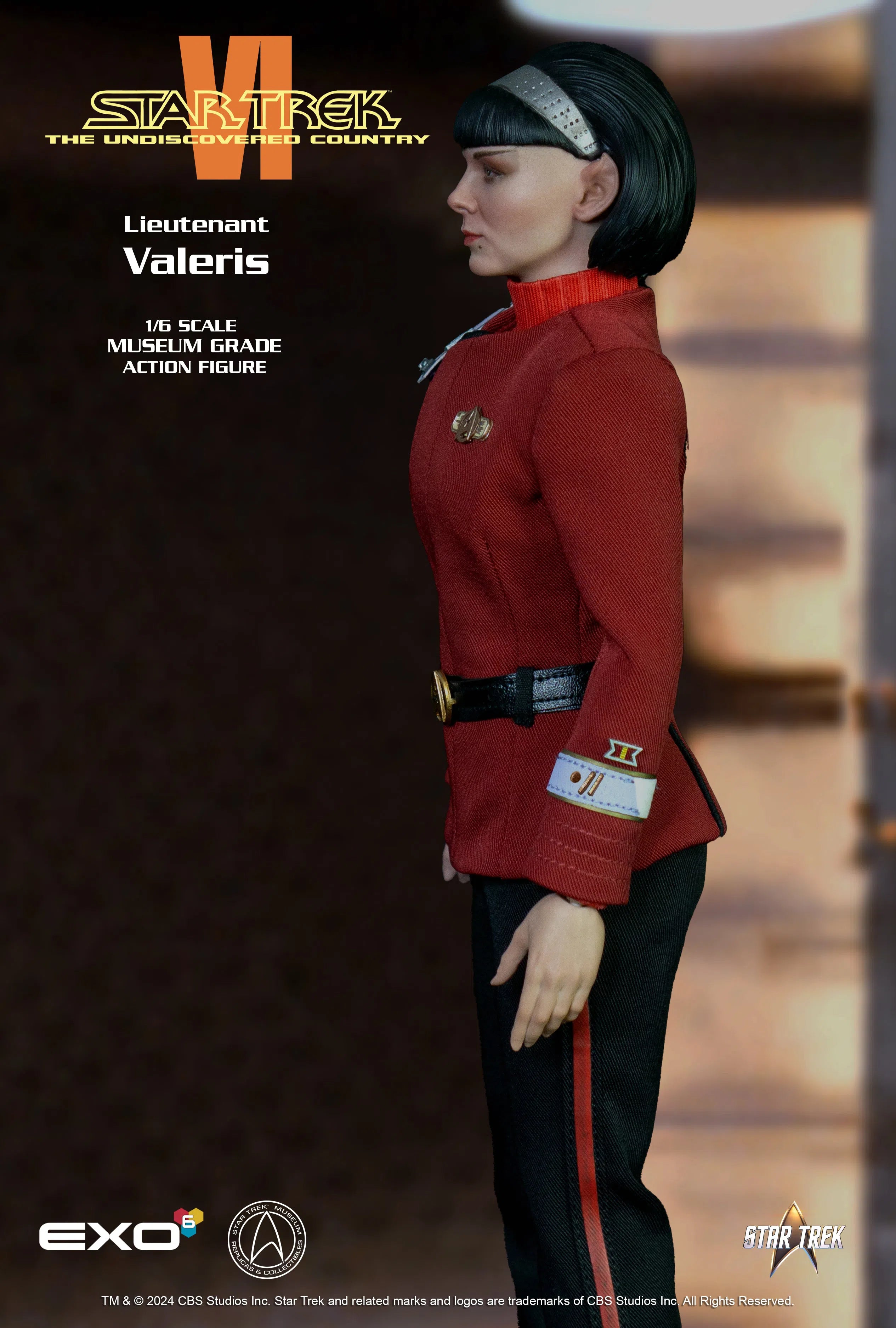 Star Trek VI: The Undiscovered Country: Lt. Valeris: Sixth Scale EXO-6