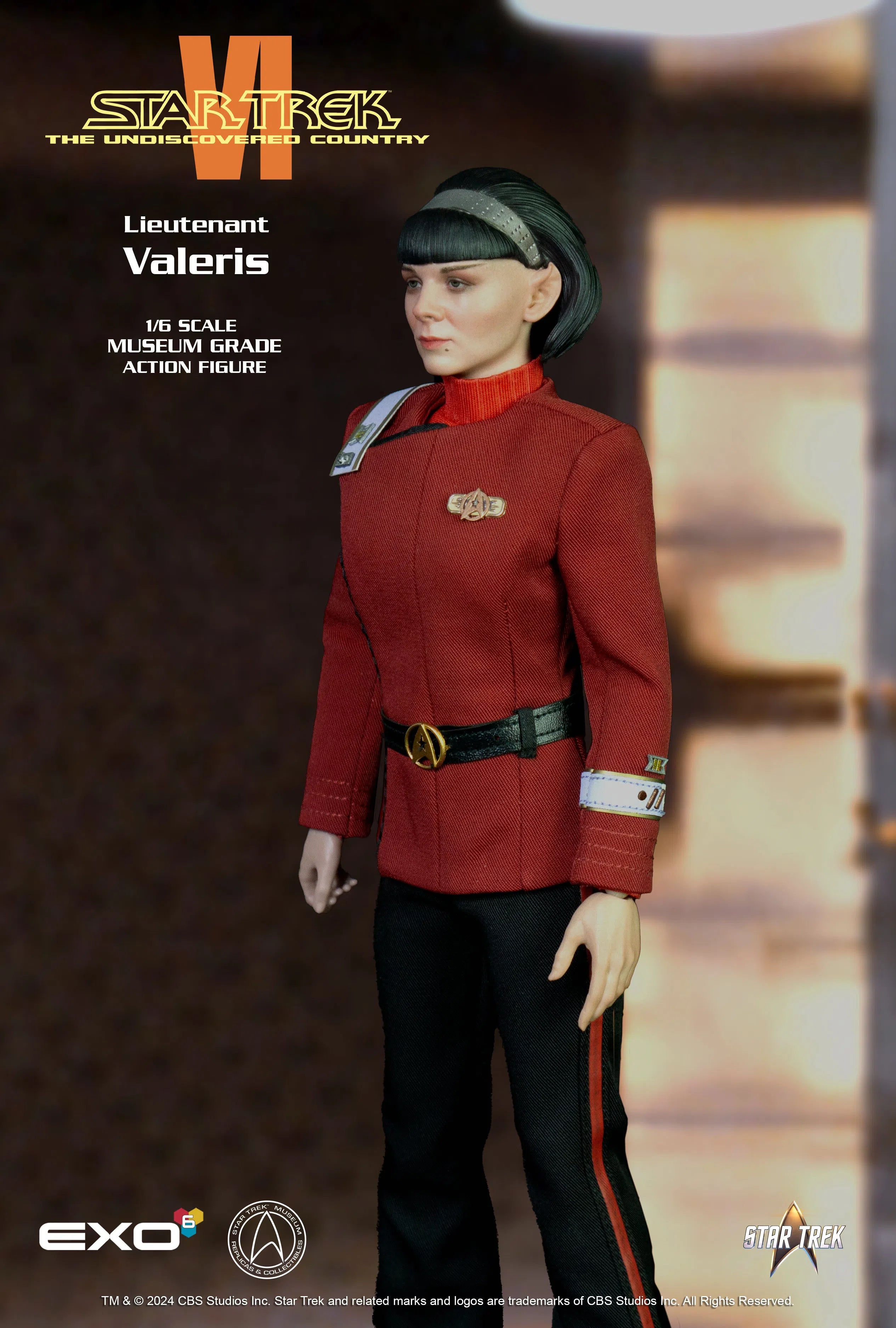 Star Trek VI: The Undiscovered Country: Lt. Valeris: Sixth Scale EXO-6