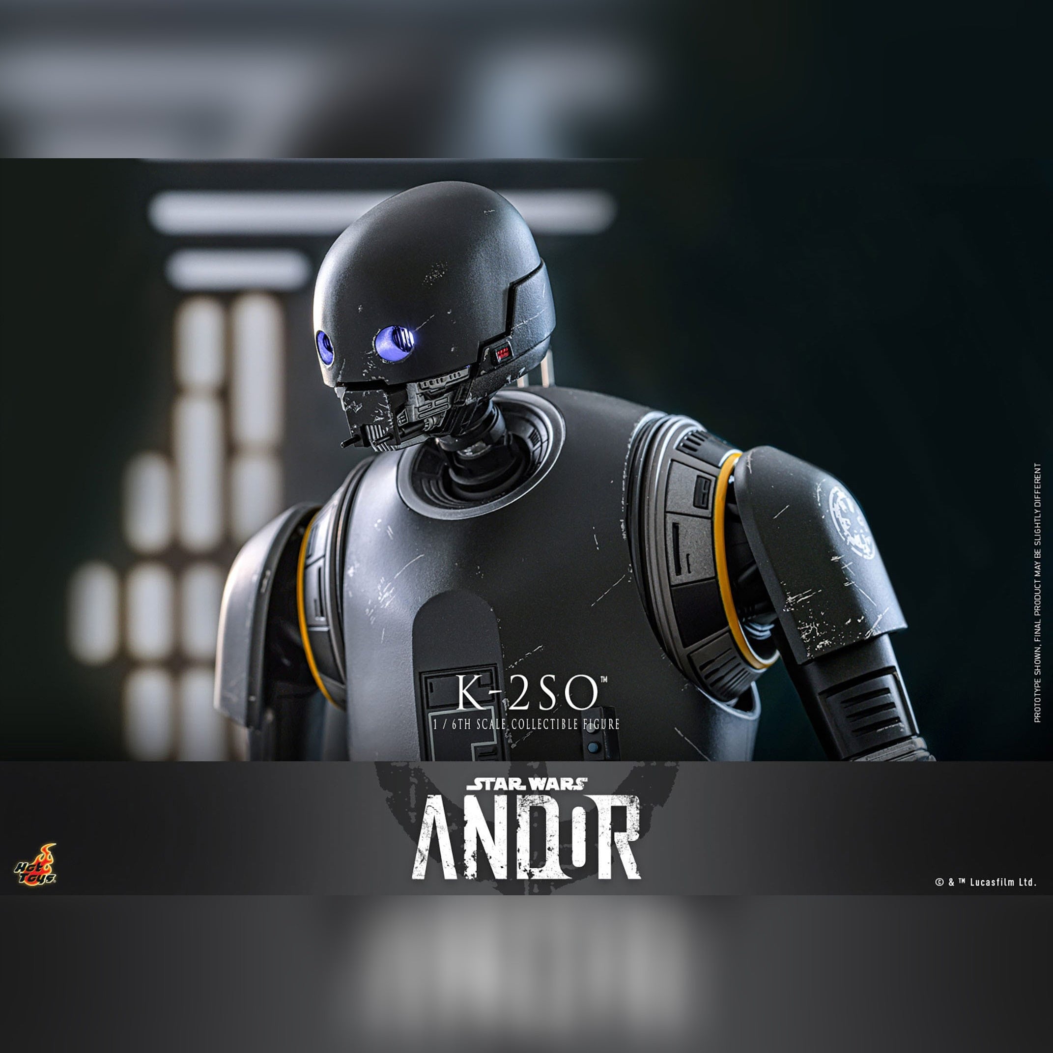 Star Wars: Andor: K-2SO: 1/6th Scale Action Figure: Hot Toys Hot Toys