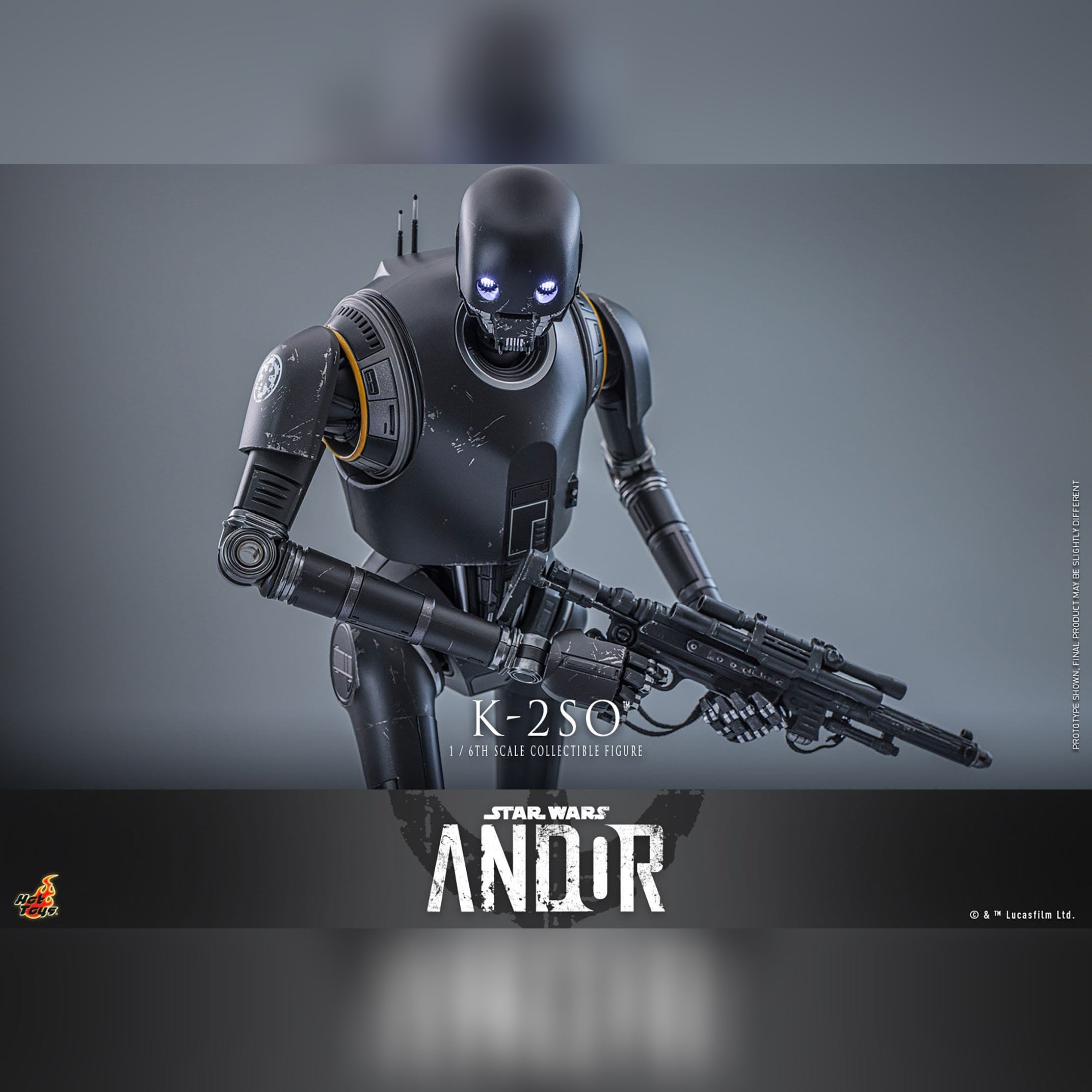 Star Wars: Andor: K-2SO: 1/6th Scale Action Figure: Hot Toys Hot Toys