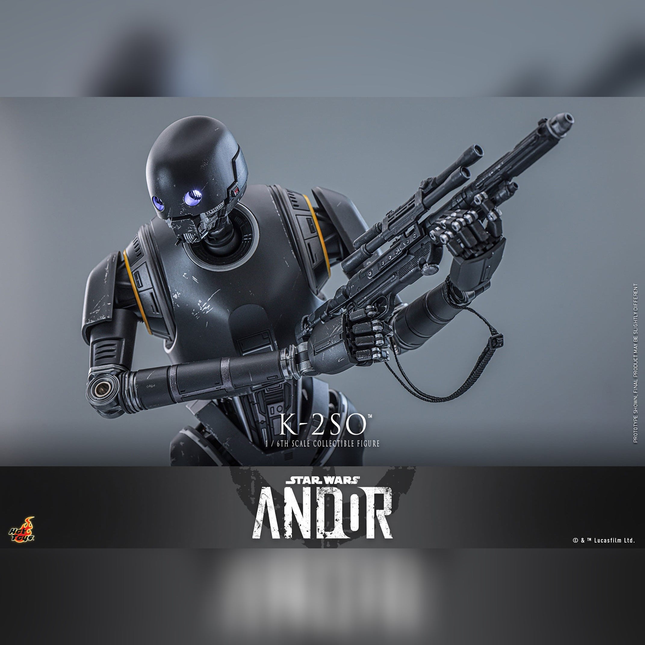 Star Wars: Andor: K-2SO: 1/6th Scale Action Figure: Hot Toys Hot Toys
