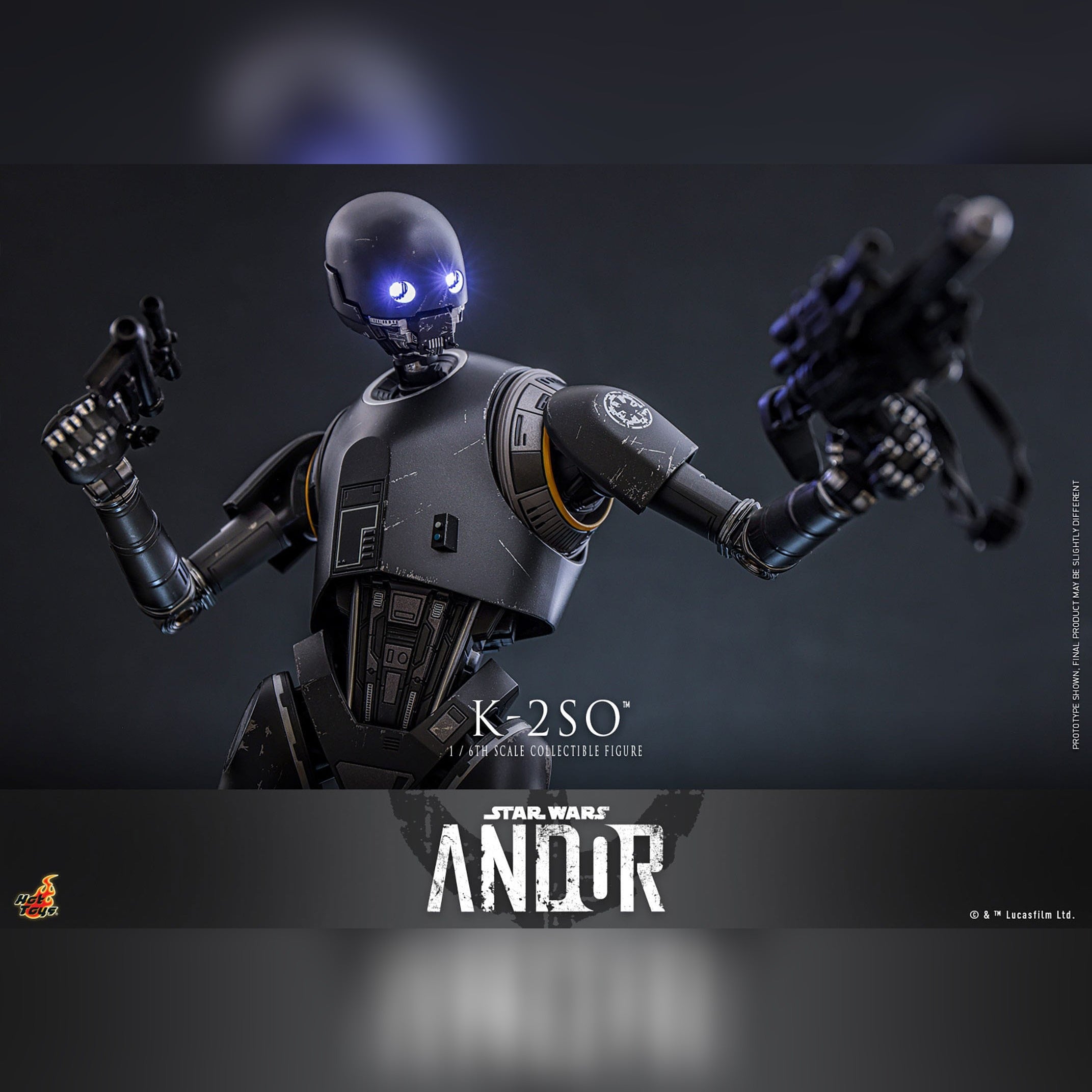 Star Wars: Andor: K-2SO: 1/6th Scale Action Figure: Hot Toys Hot Toys