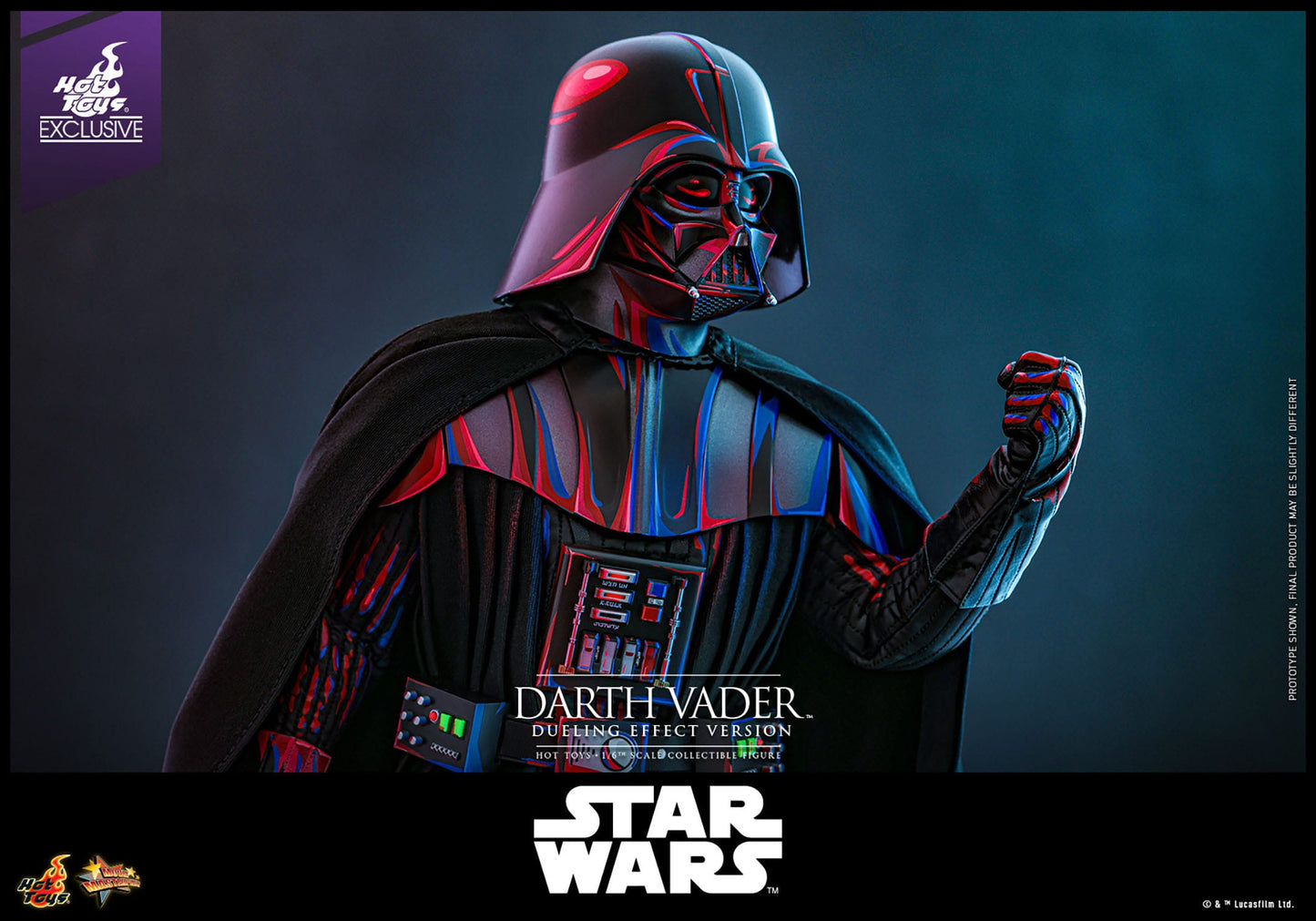 Star Wars: Darth Vader (Dueling Effect Version): Exclusive: 1/6th Scale Action Figure: Hot Toys Hot Toys