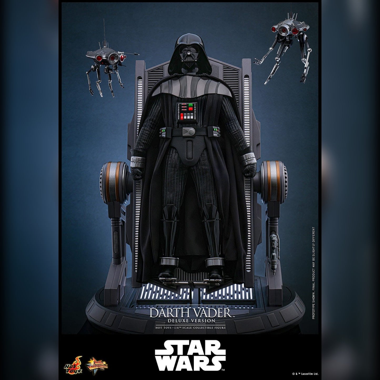 Star Wars: Episode III: Darth Vader: Deluxe: 1/6th Scale Action Figure: Hot Toys MMS810 Hot Toys