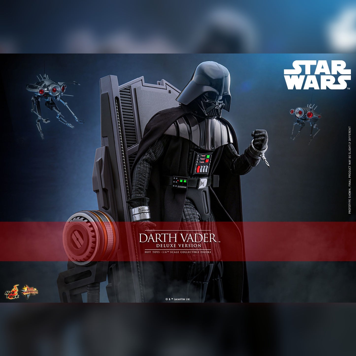 Star Wars: Episode III: Darth Vader: Deluxe: 1/6th Scale Action Figure: Hot Toys MMS810 Hot Toys