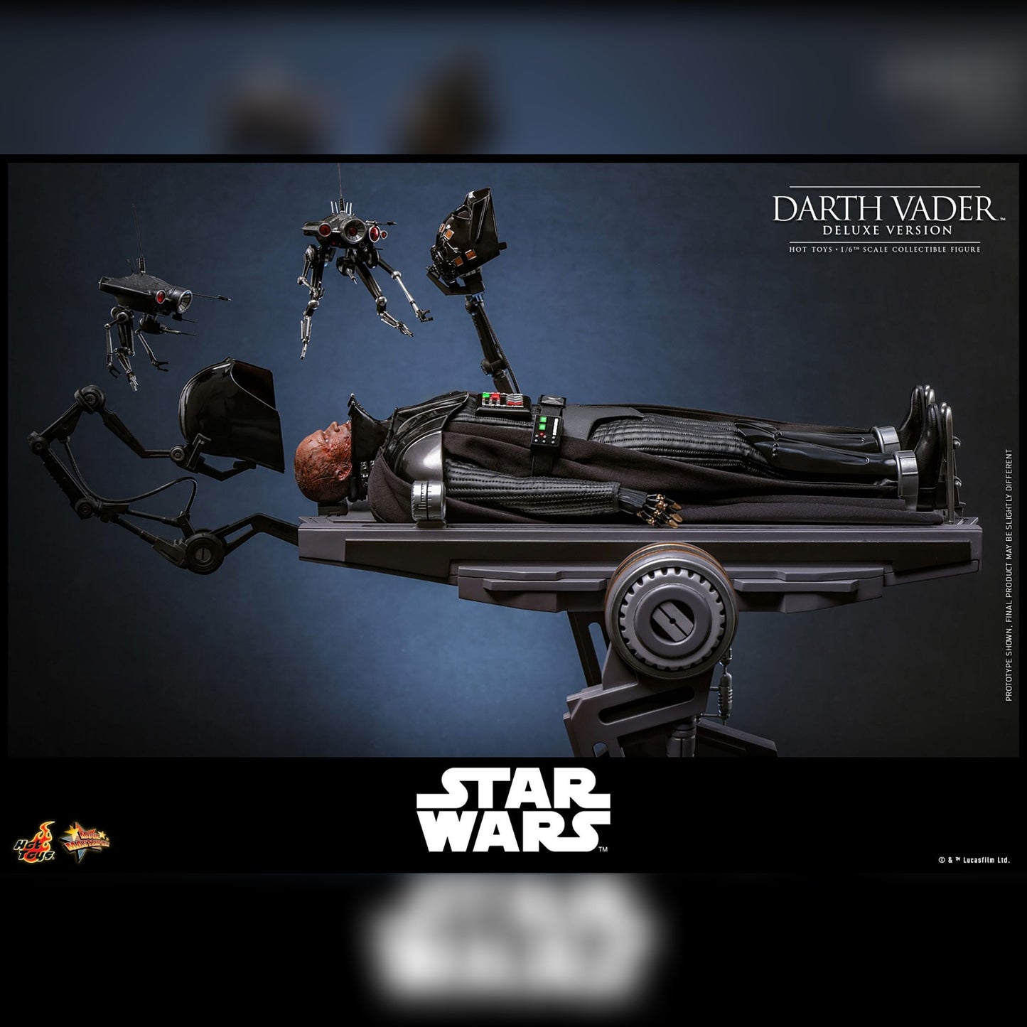 Star Wars: Episode III: Darth Vader: Deluxe: 1/6th Scale Action Figure: Hot Toys MMS810 Hot Toys
