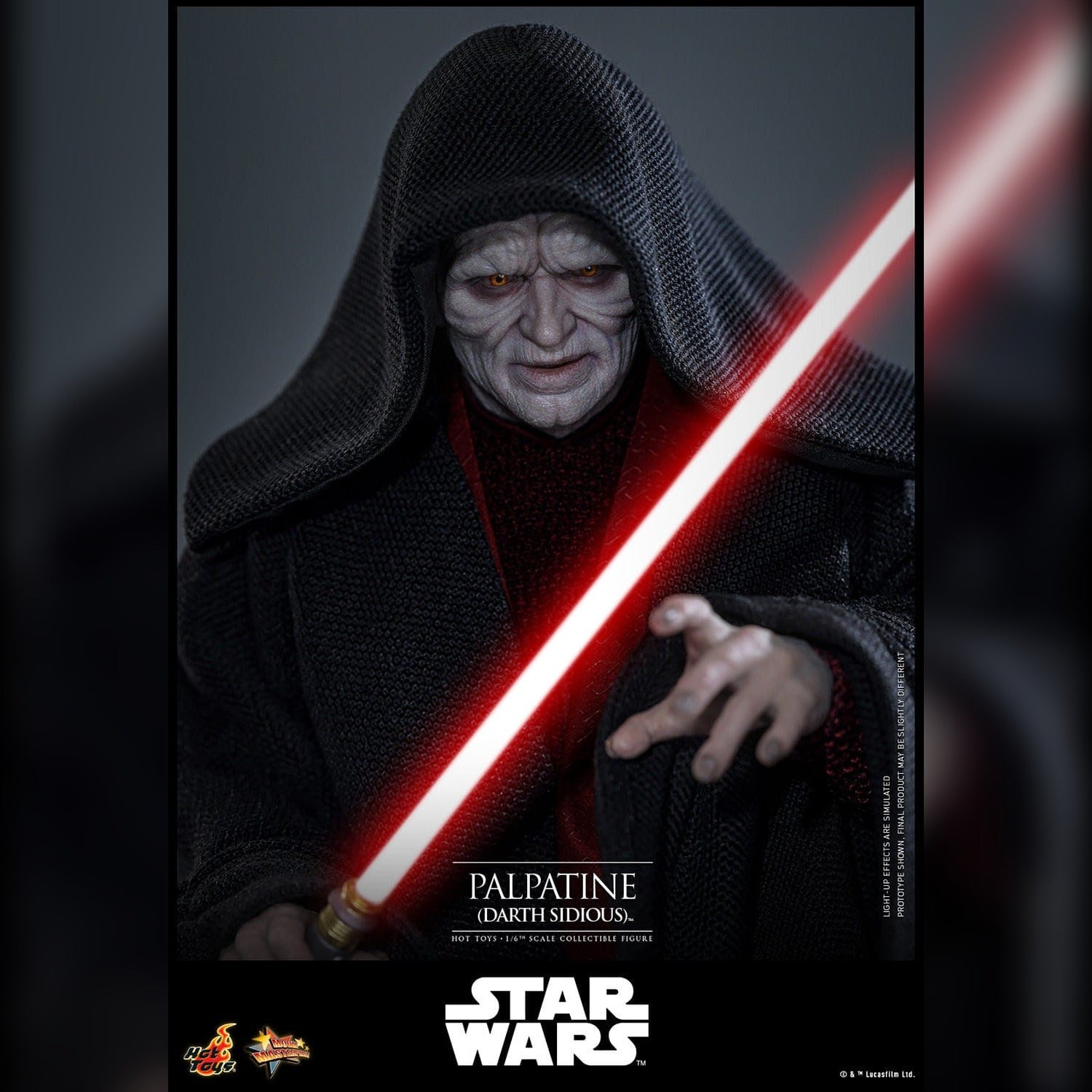Star Wars: Episode III: Palpatine (Darth Sidious) 1/6th Scale Action Figure: Hot Toys Hot Toys