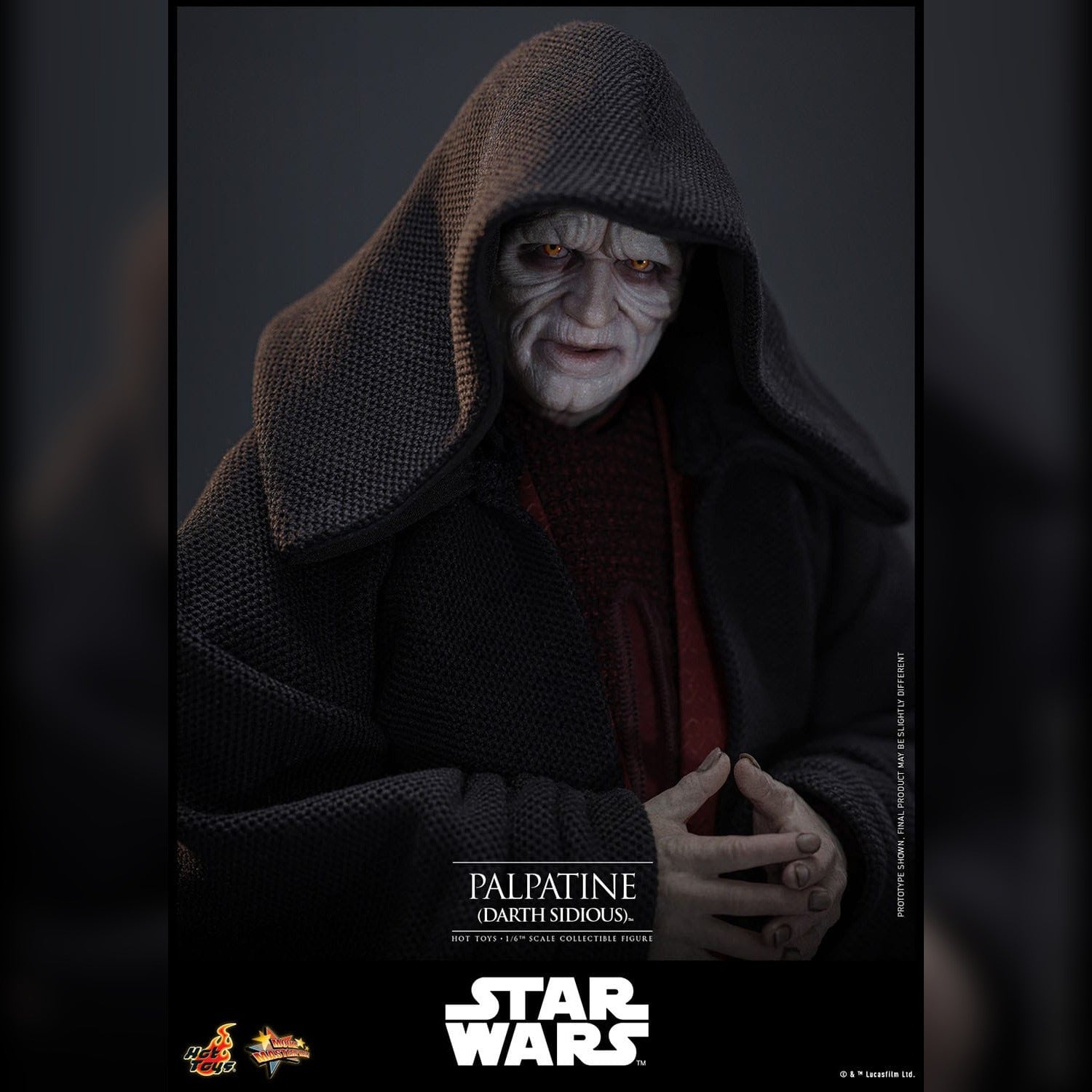 Star Wars: Episode III: Palpatine (Darth Sidious) 1/6th Scale Action Figure: Hot Toys Hot Toys