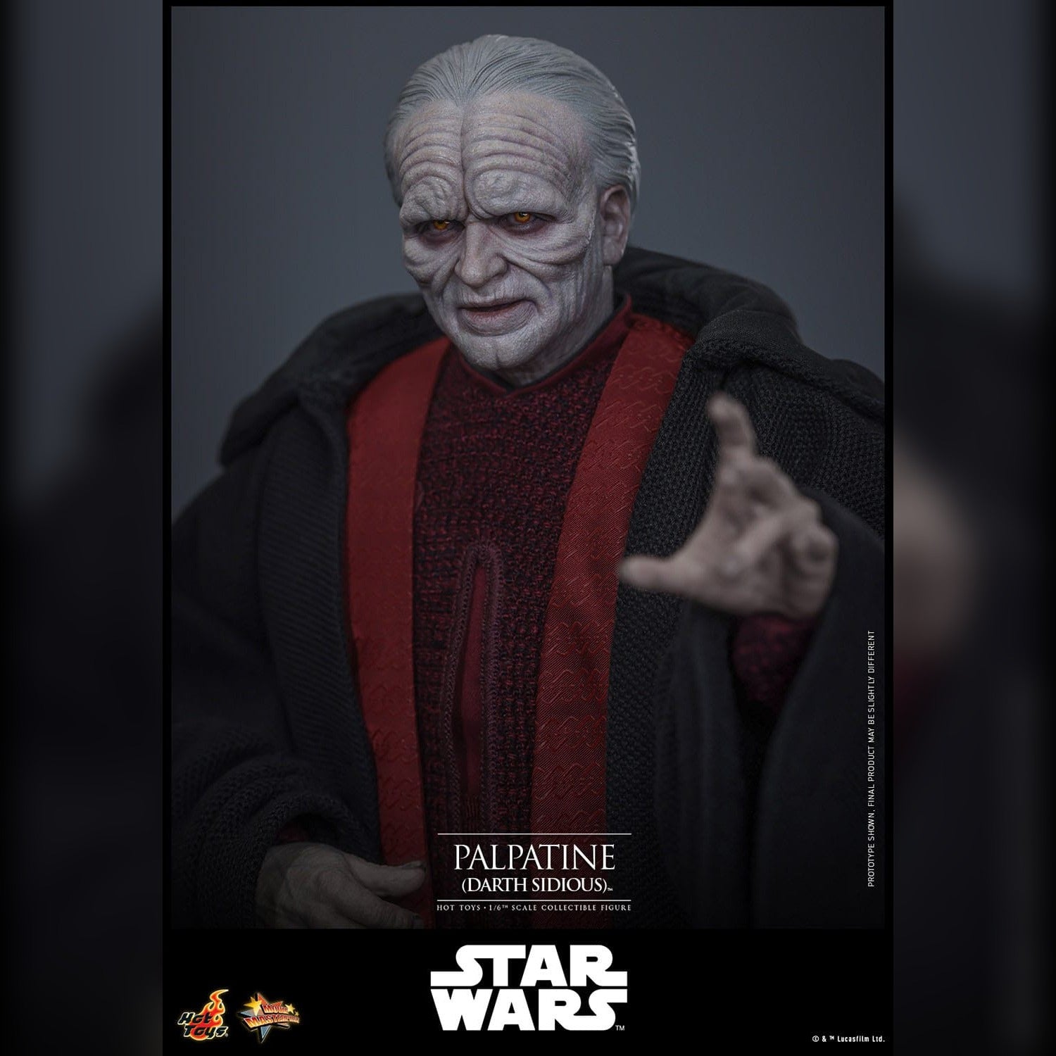 Star Wars: Episode III: Palpatine (Darth Sidious) 1/6th Scale Action Figure: Hot Toys Hot Toys
