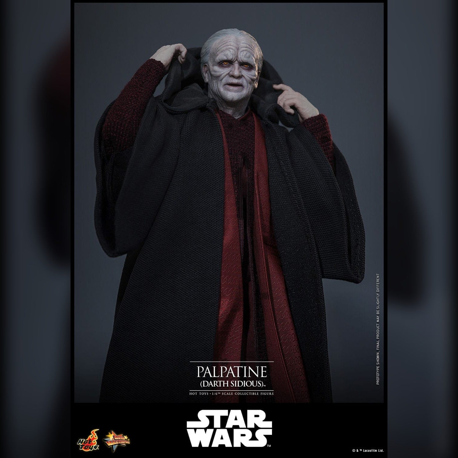 Star Wars: Episode III: Palpatine (Darth Sidious) 1/6th Scale Action Figure: Hot Toys Hot Toys