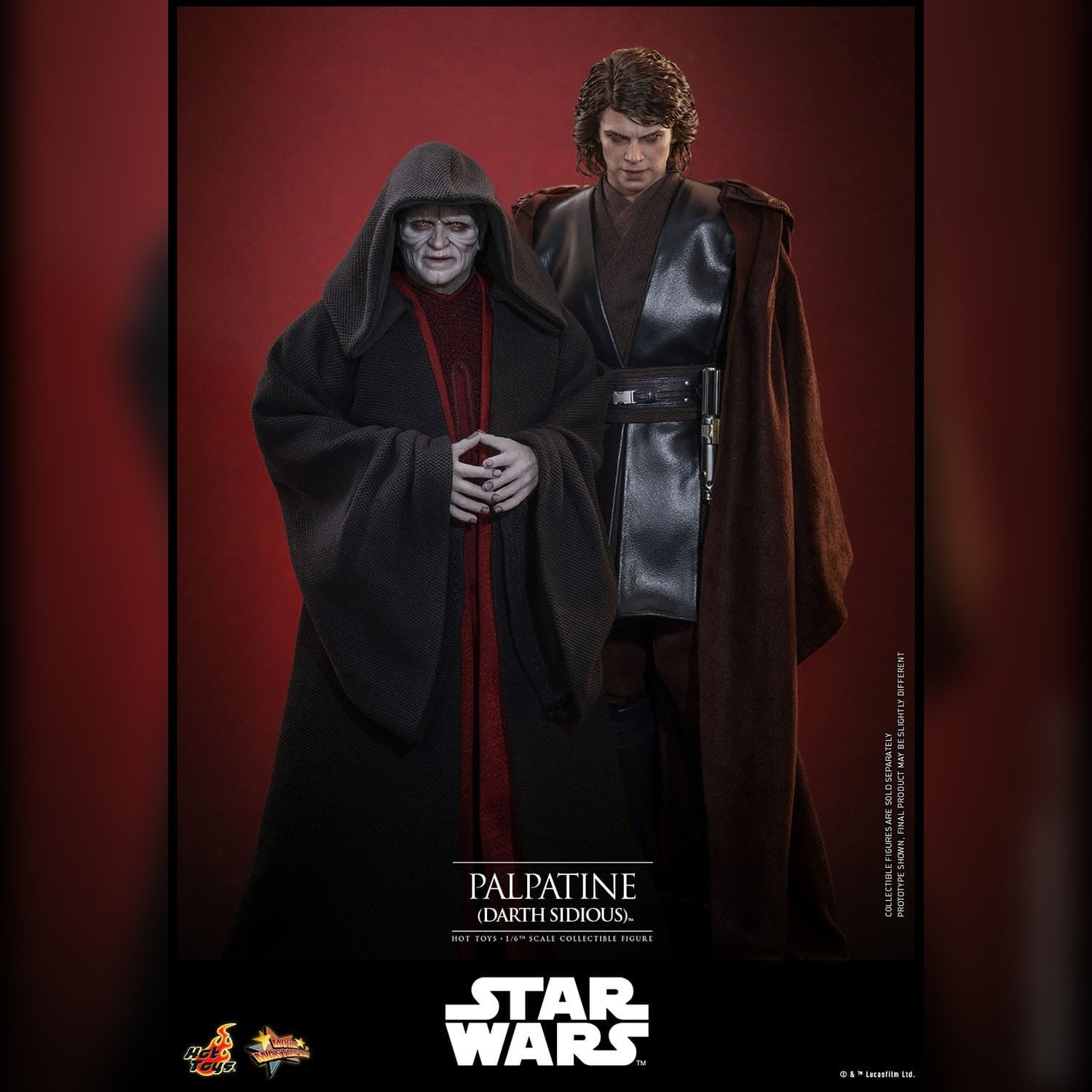 Star Wars: Episode III: Palpatine (Darth Sidious) 1/6th Scale Action Figure: Hot Toys Hot Toys