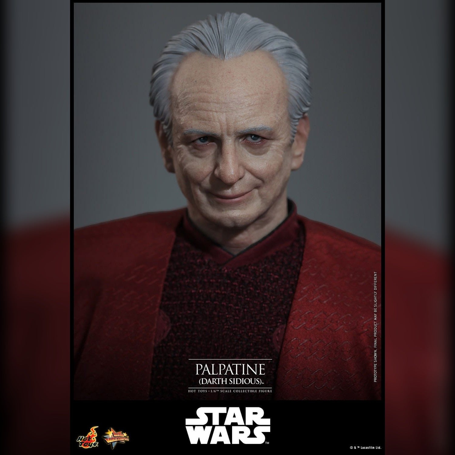 Star Wars: Episode III: Palpatine (Darth Sidious) 1/6th Scale Action Figure: Hot Toys Hot Toys