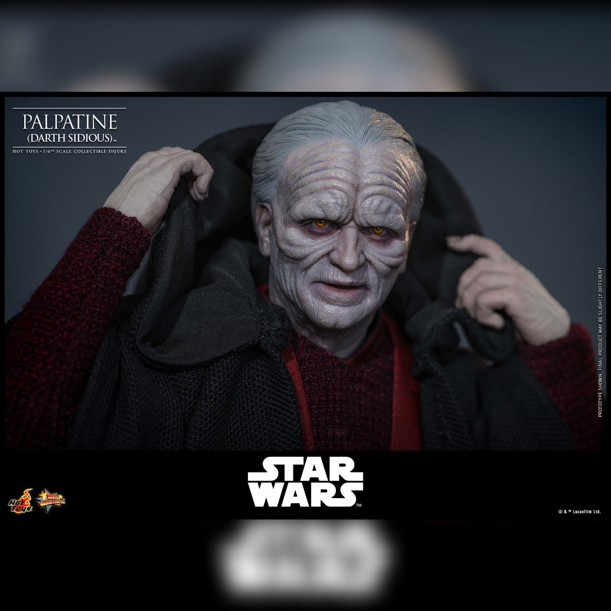 Star Wars: Episode III: Palpatine (Darth Sidious) 1/6th Scale Action Figure: Hot Toys Hot Toys