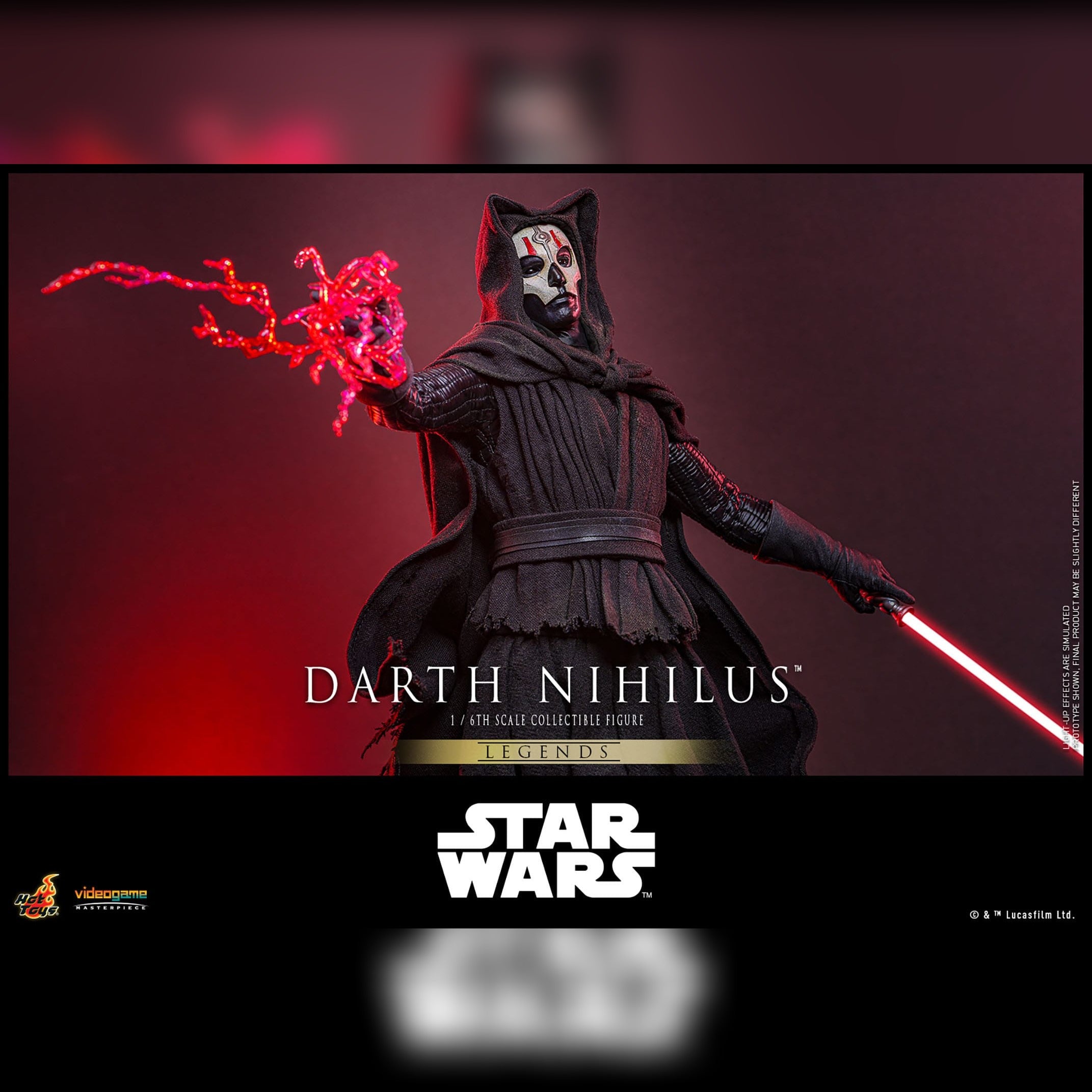 Star Wars: Knights of the Old Republic: Darth Nihilus: 1/6th Action Figure: Hot Toys Hot Toys