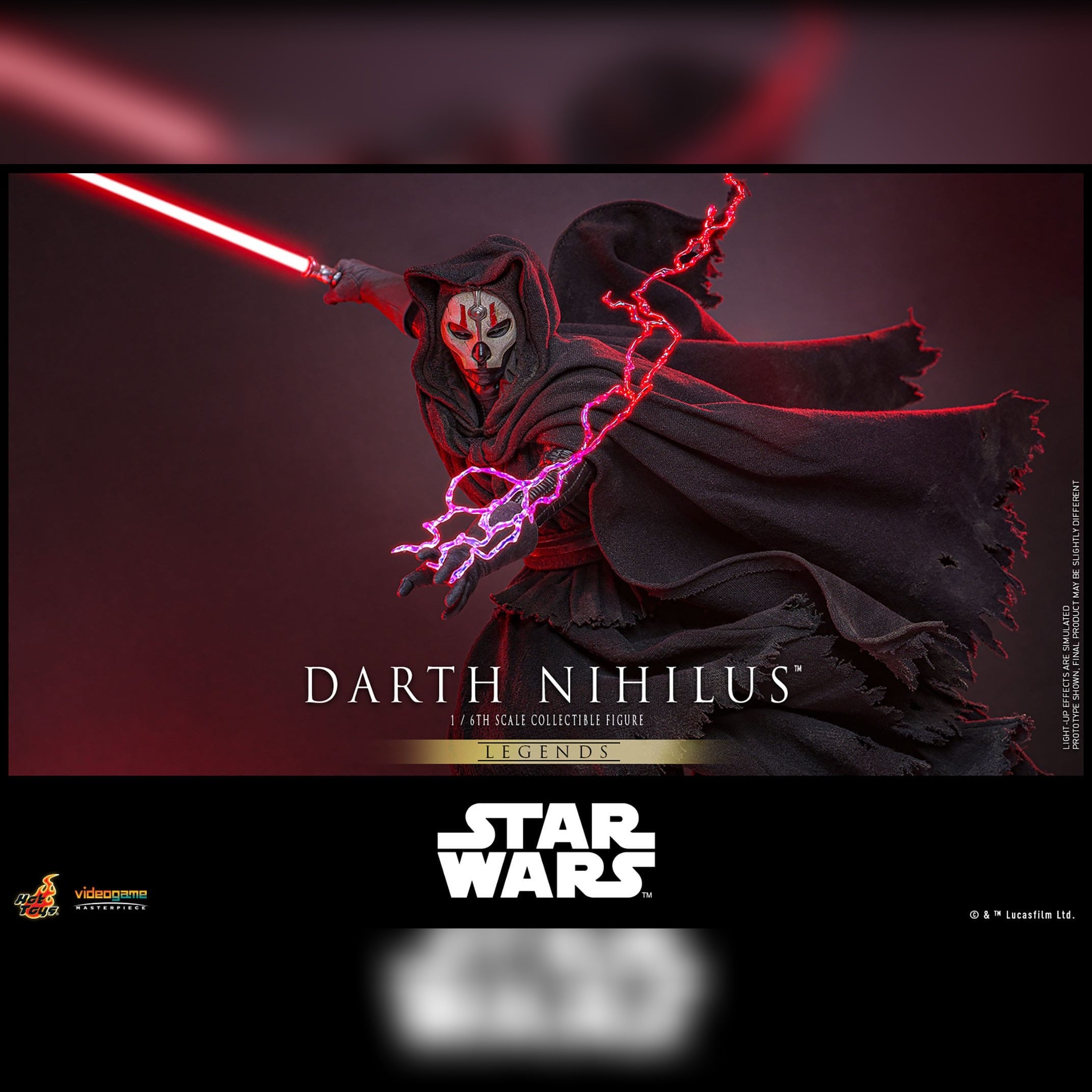Star Wars: Knights of the Old Republic: Darth Nihilus: 1/6th Action Figure: Hot Toys Hot Toys