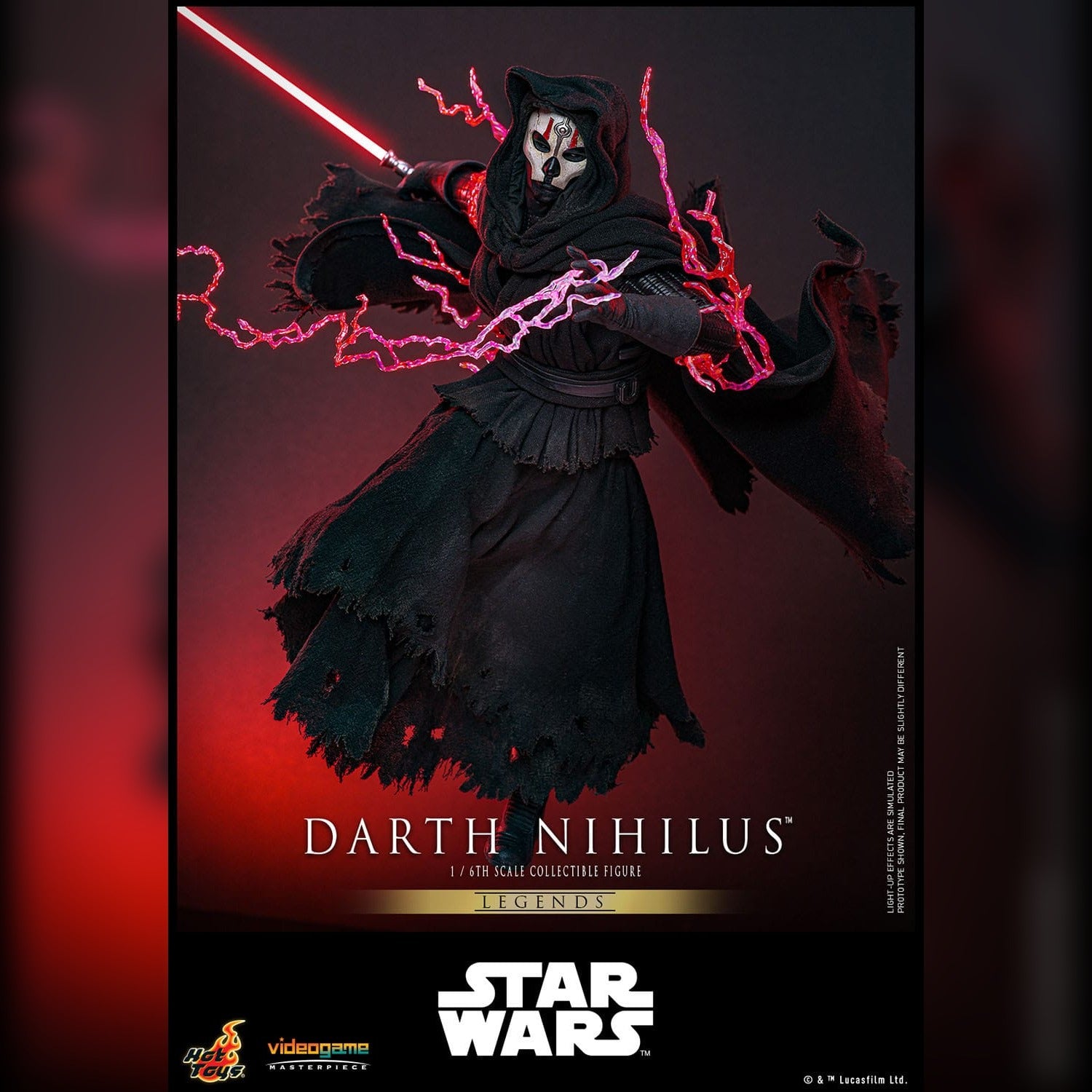 Star Wars: Knights of the Old Republic: Darth Nihilus: 1/6th Action Figure: Hot Toys Hot Toys