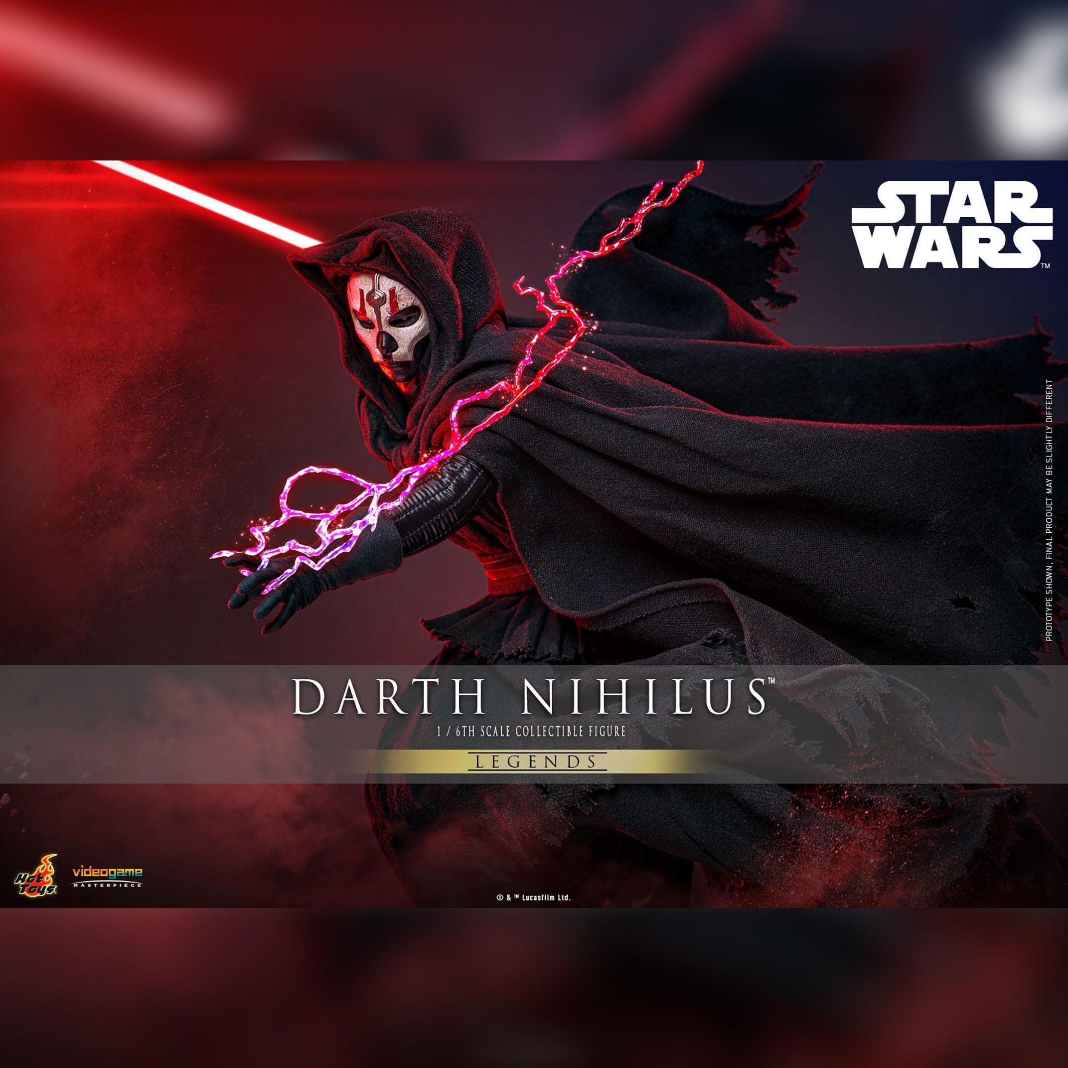 Star Wars: Knights of the Old Republic: Darth Nihilus: 1/6th Action Figure: Hot Toys Hot Toys