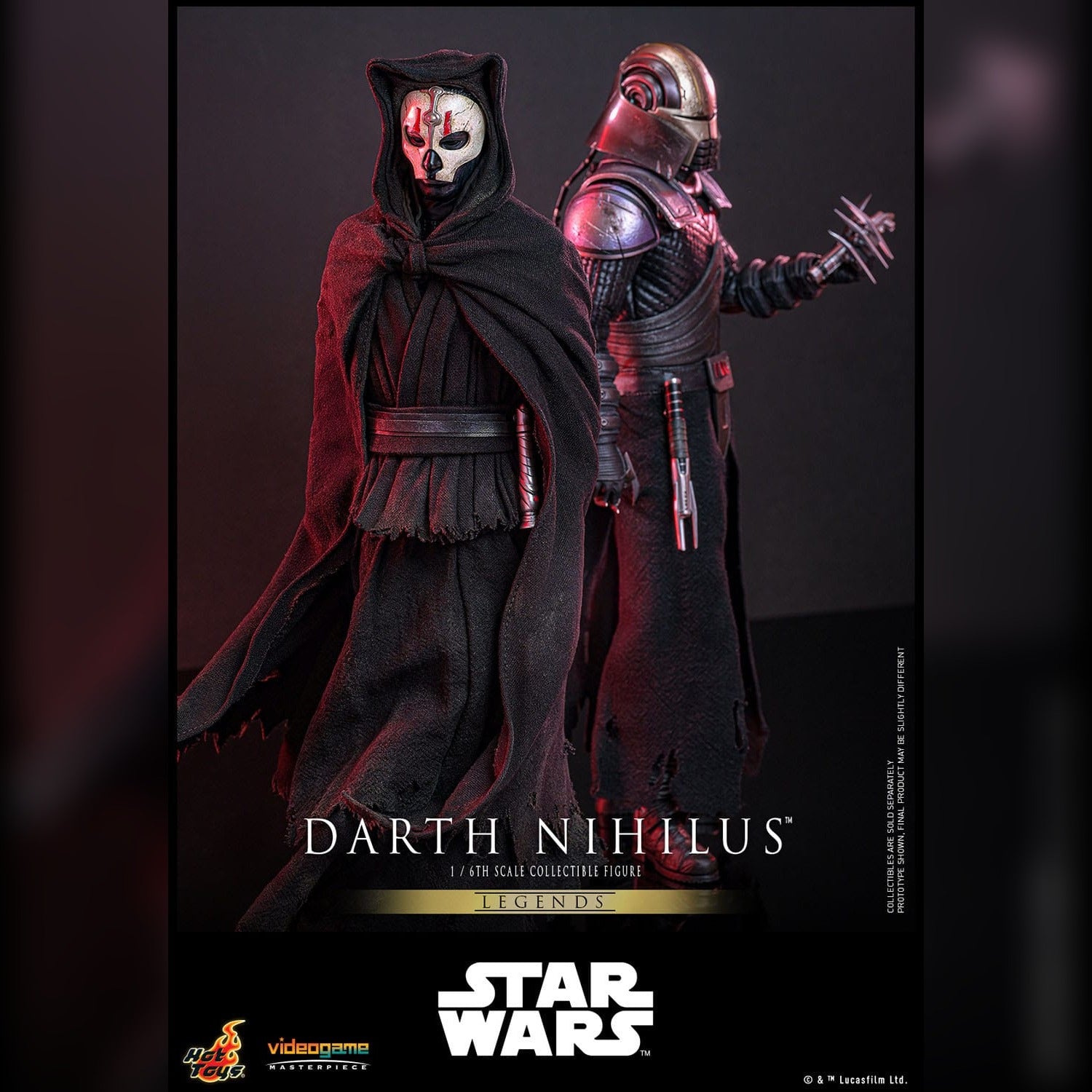 Star Wars: Knights of the Old Republic: Darth Nihilus: 1/6th Action Figure: Hot Toys Hot Toys