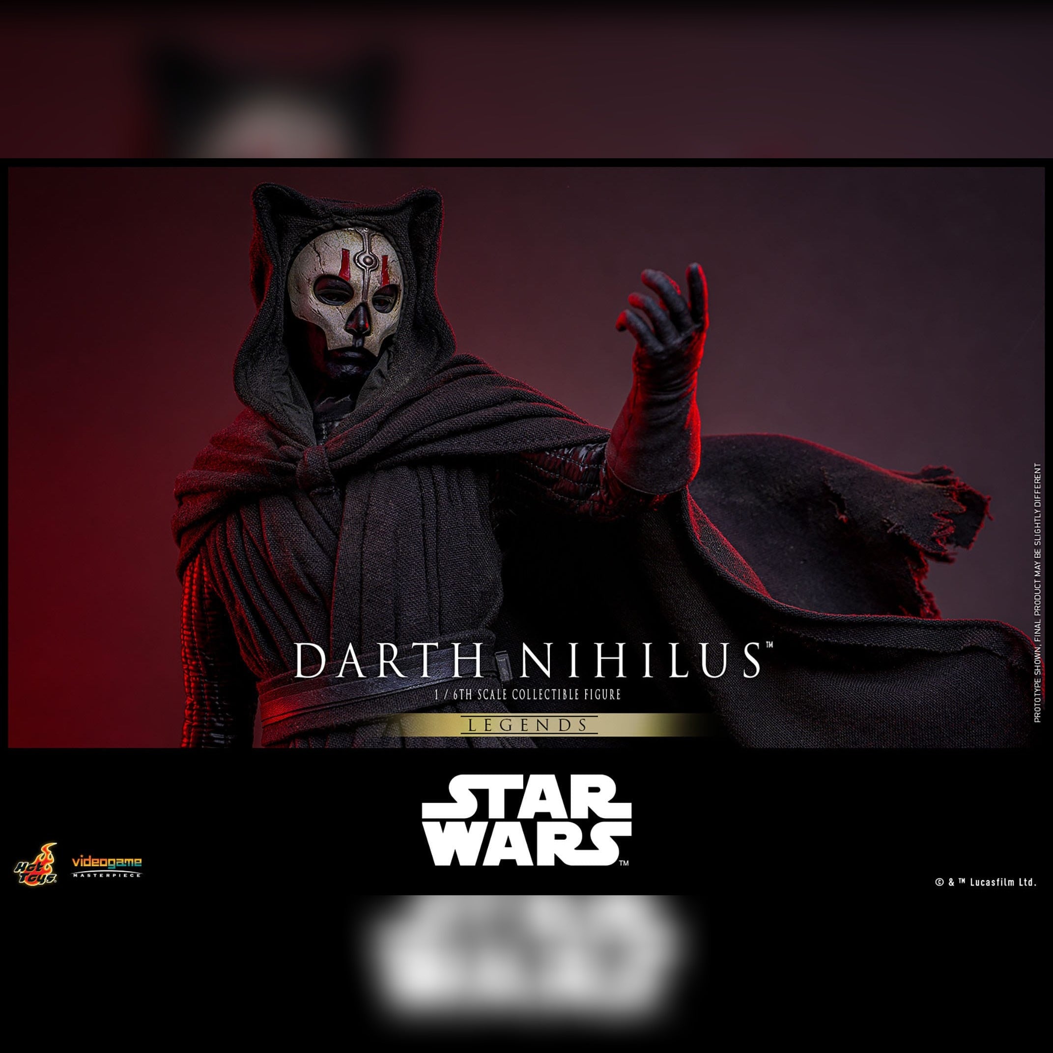 Star Wars: Knights of the Old Republic: Darth Nihilus: 1/6th Action Figure: Hot Toys Hot Toys