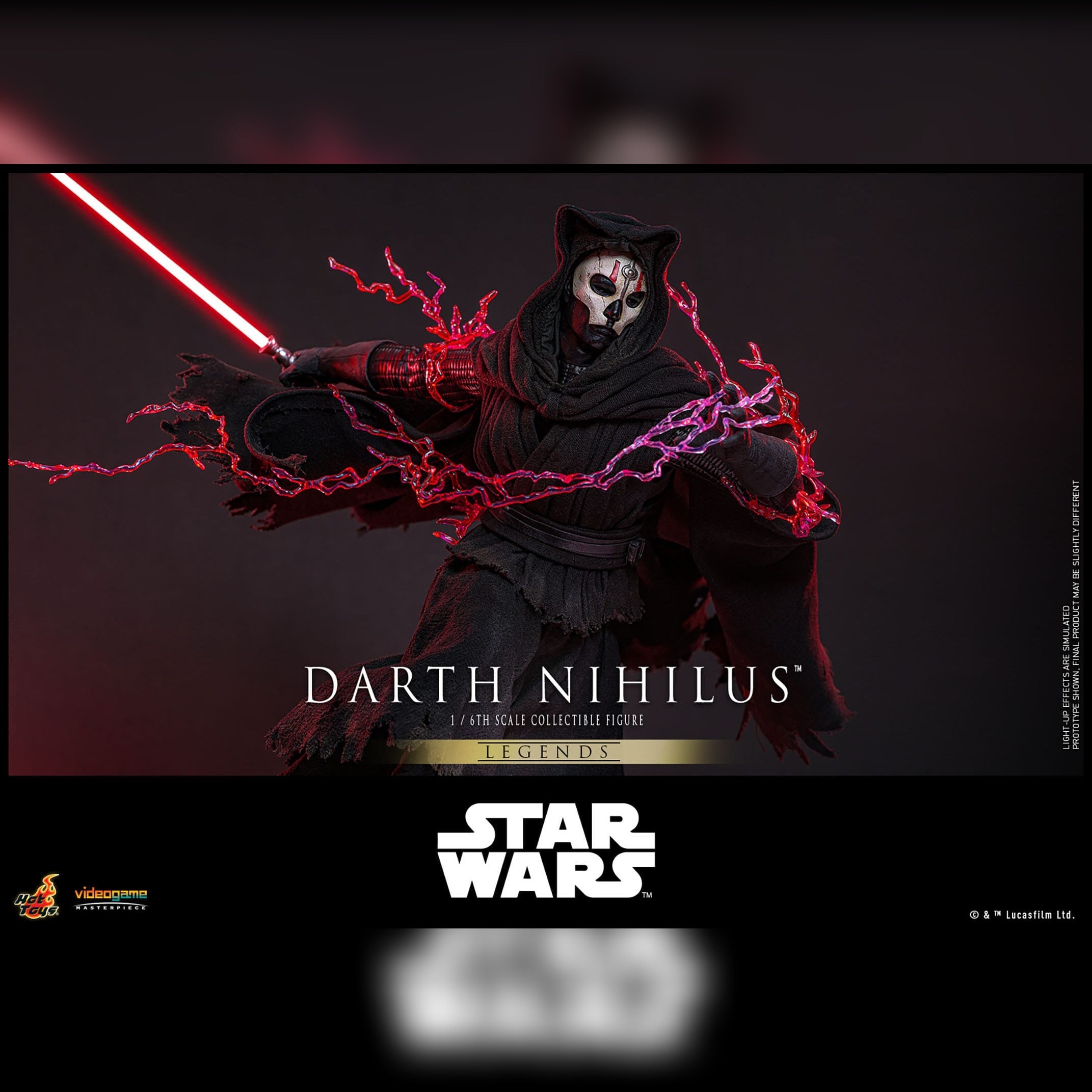 Star Wars: Knights of the Old Republic: Darth Nihilus: 1/6th Action Figure: Hot Toys Hot Toys