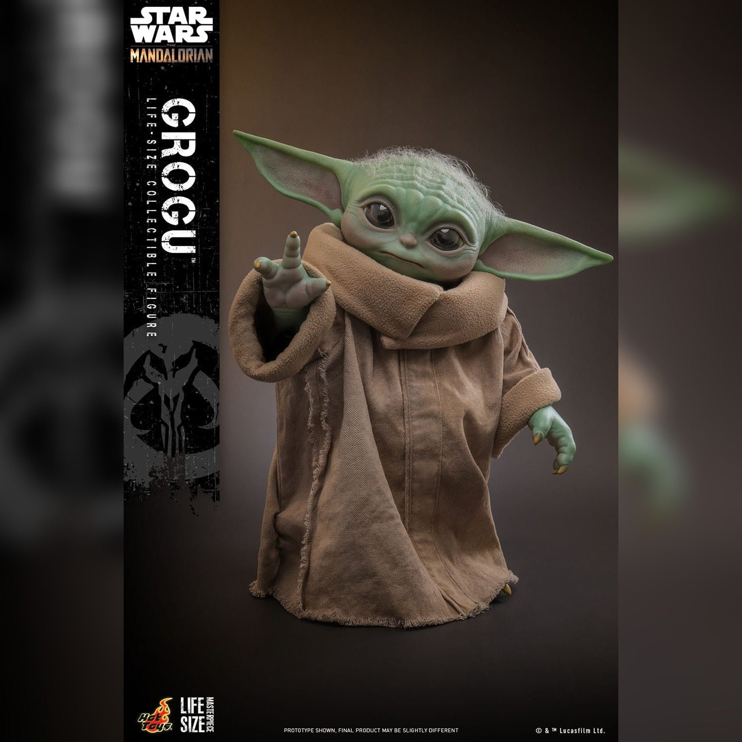 Star Wars: The Mandalorian: Grogu (Life Size): Action Figure: Hot Toys Hot Toys