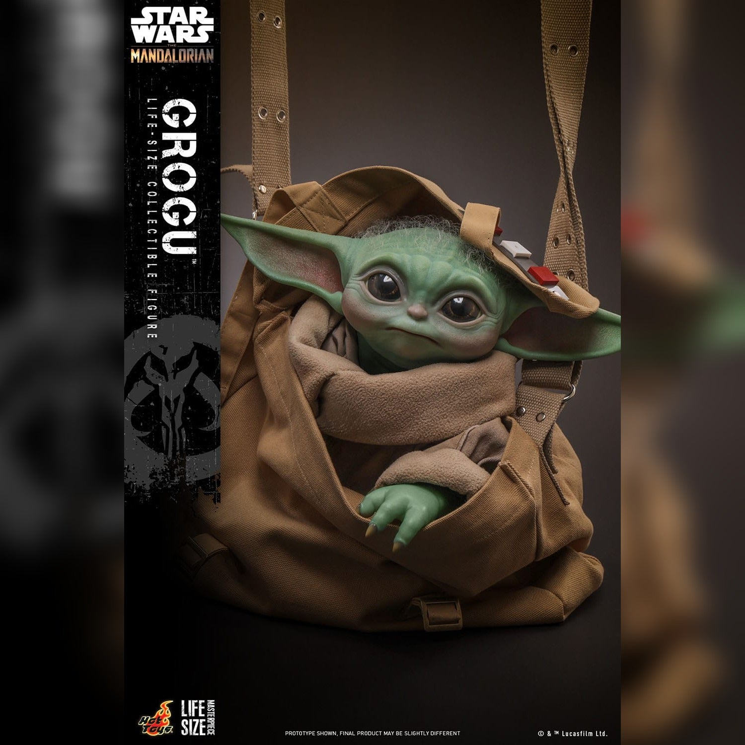 Star Wars: The Mandalorian: Grogu (Life Size): Action Figure: Hot Toys Hot Toys