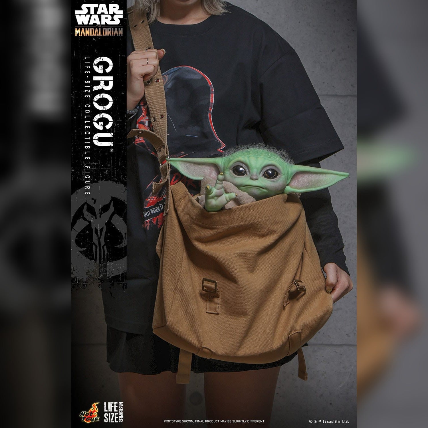 Star Wars: The Mandalorian: Grogu (Life Size): Action Figure: Hot Toys Hot Toys