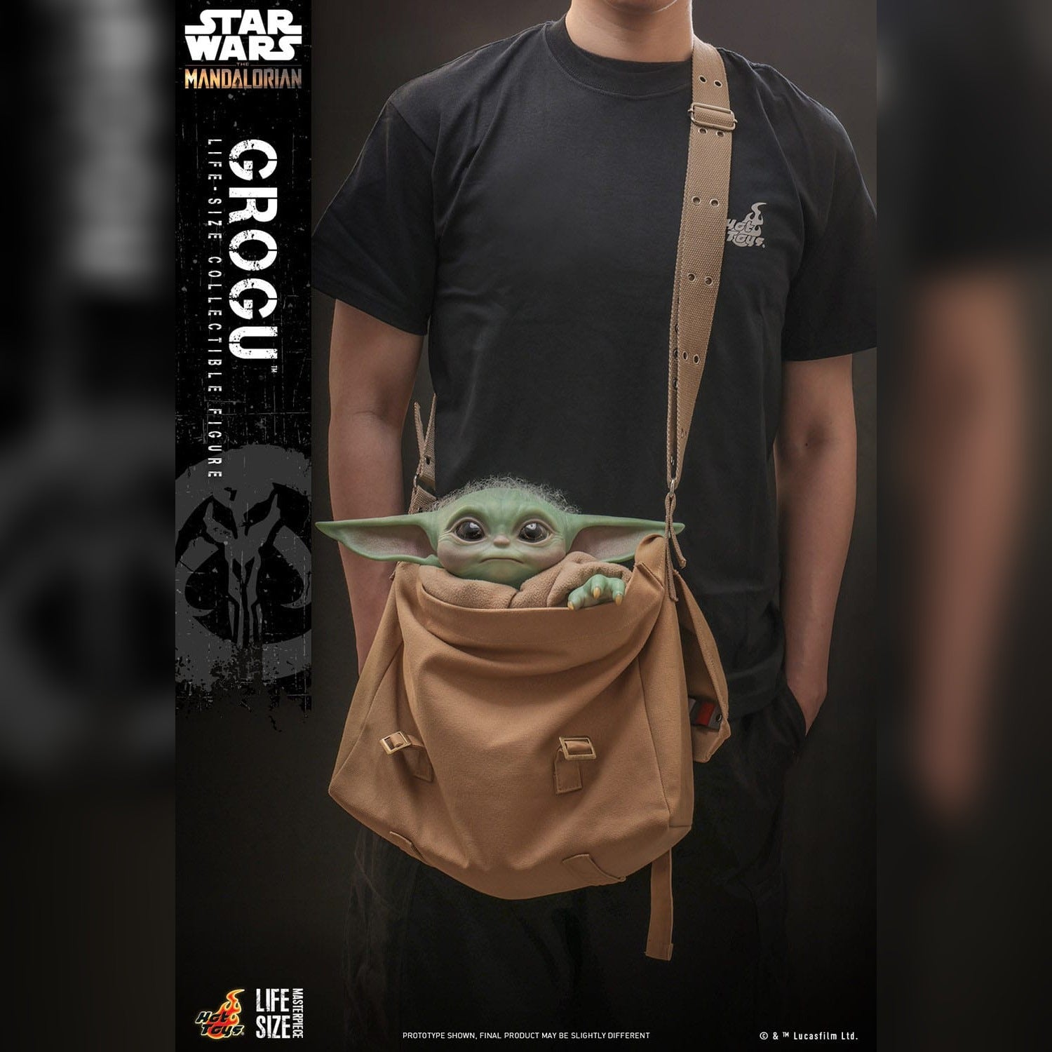 Star Wars: The Mandalorian: Grogu (Life Size): Action Figure: Hot Toys Hot Toys