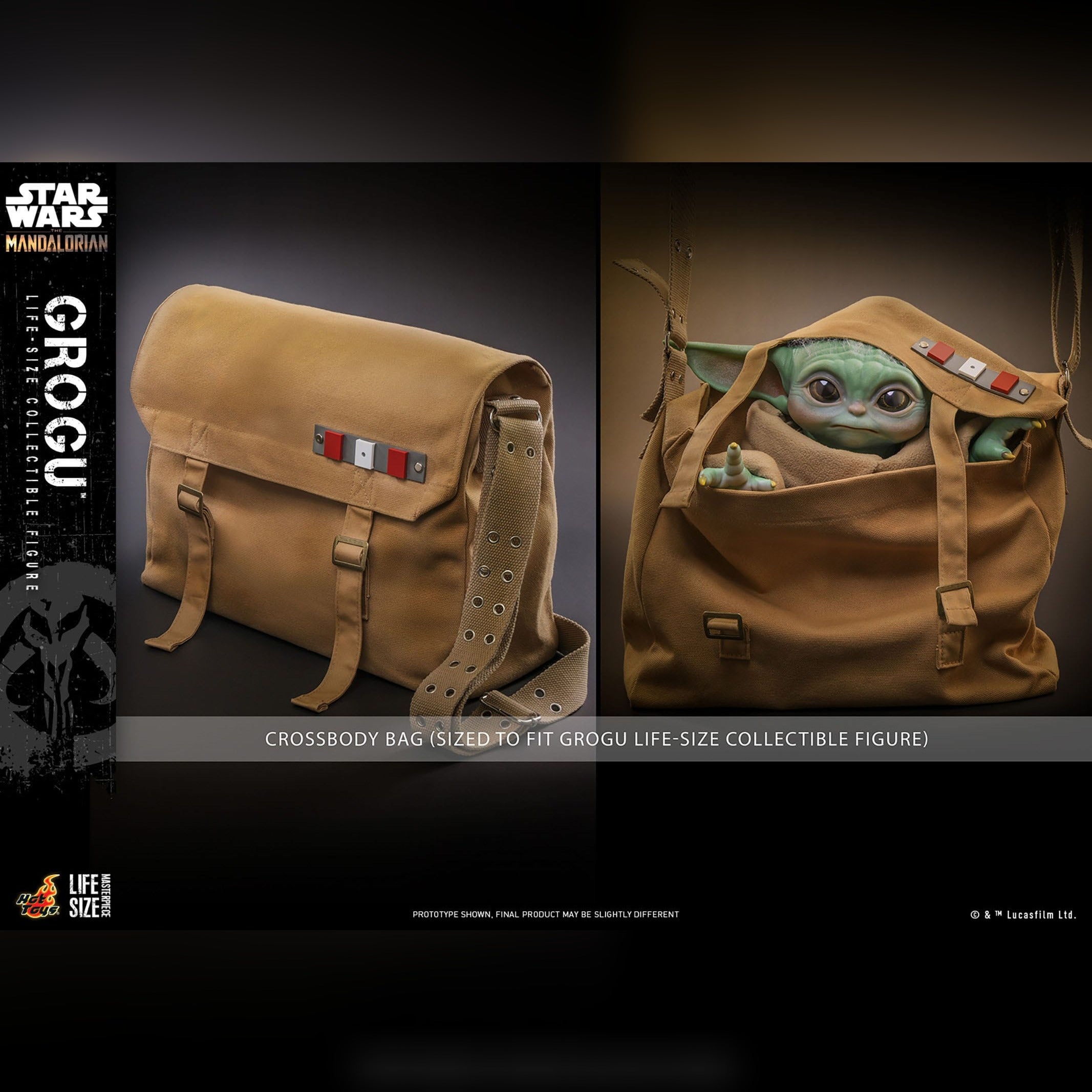 Star Wars: The Mandalorian: Grogu (Life Size): Action Figure: Hot Toys Hot Toys