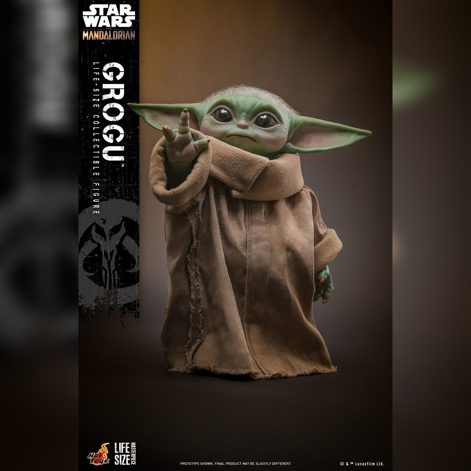 Star Wars: The Mandalorian: Grogu (Life Size): Action Figure: Hot Toys Hot Toys
