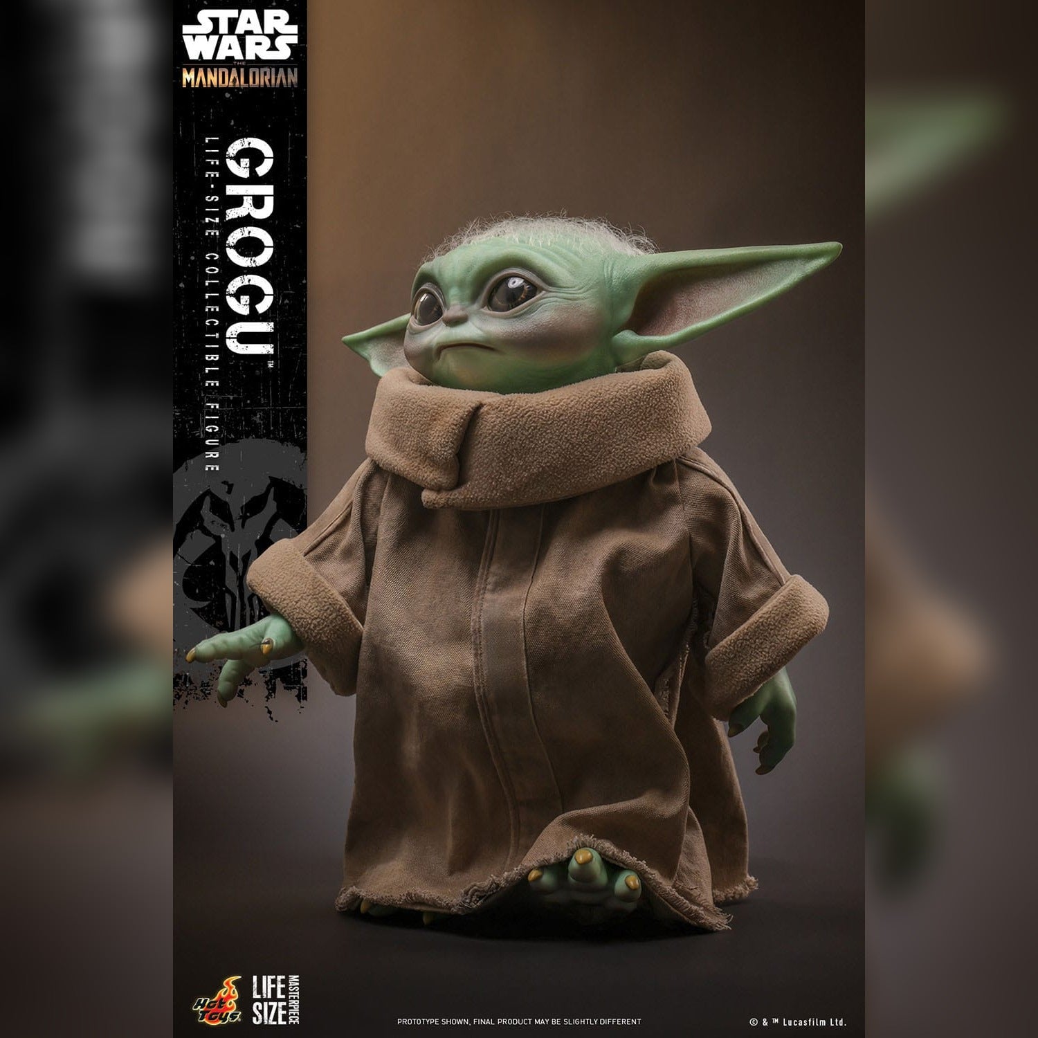Star Wars: The Mandalorian: Grogu (Life Size): Action Figure: Hot Toys Hot Toys