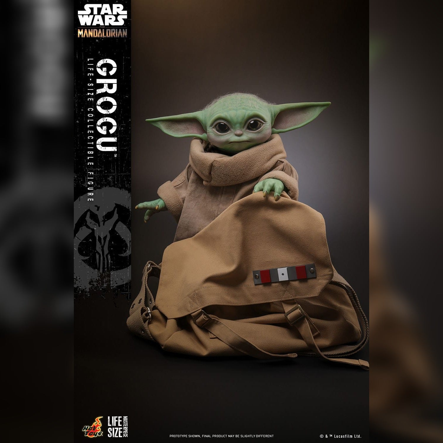Star Wars: The Mandalorian: Grogu (Life Size): Action Figure: Hot Toys Hot Toys