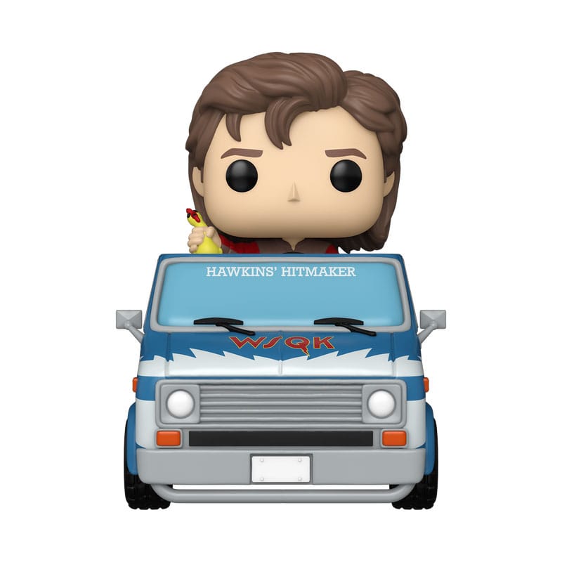Stranger Things POP! Rides Deluxe Vinyl Steve with The Squawk Van Exclusive - Funko POP! Figures