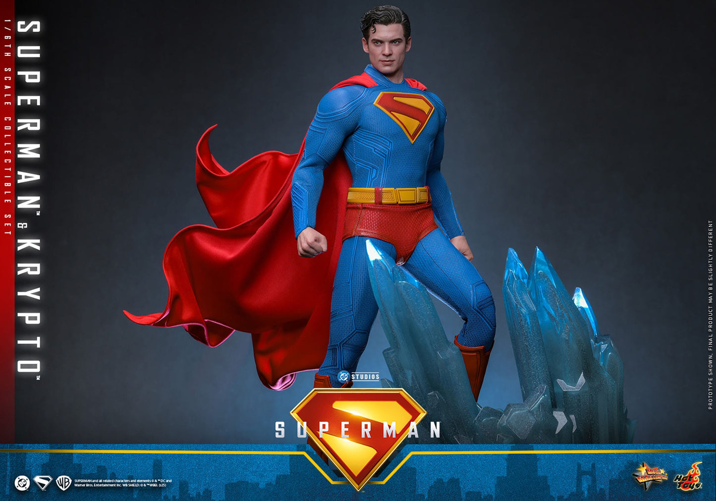 Superman (2025): Superman & Krypto: 1/6th Scale Action Figure - Hot Toys Action Figure
