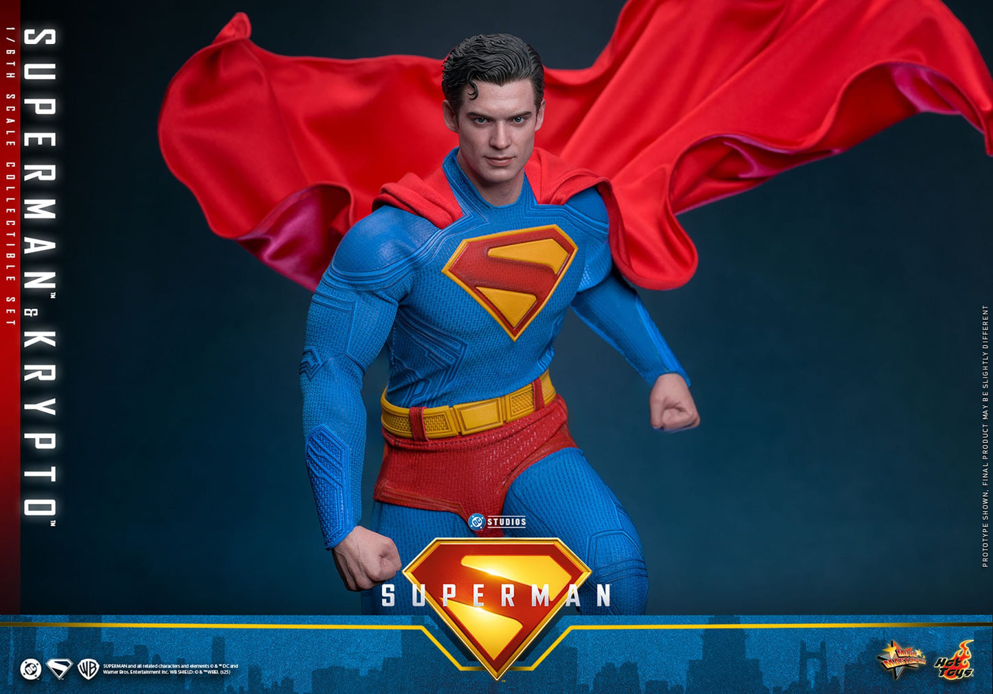 Superman (2025): Superman & Krypto: 1/6th Scale Action Figure - Hot Toys Action Figure