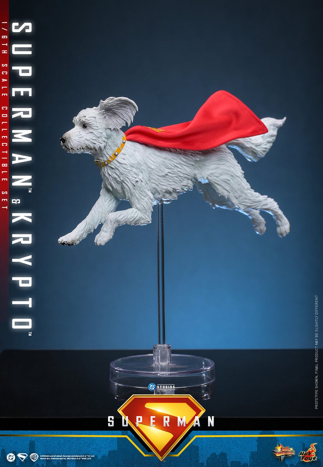 Superman (2025): Superman & Krypto: 1/6th Scale Action Figure - Hot Toys Action Figure