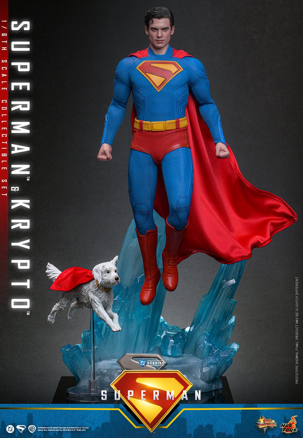 Superman (2025): Superman & Krypto: 1/6th Scale Action Figure - Hot Toys Action Figure