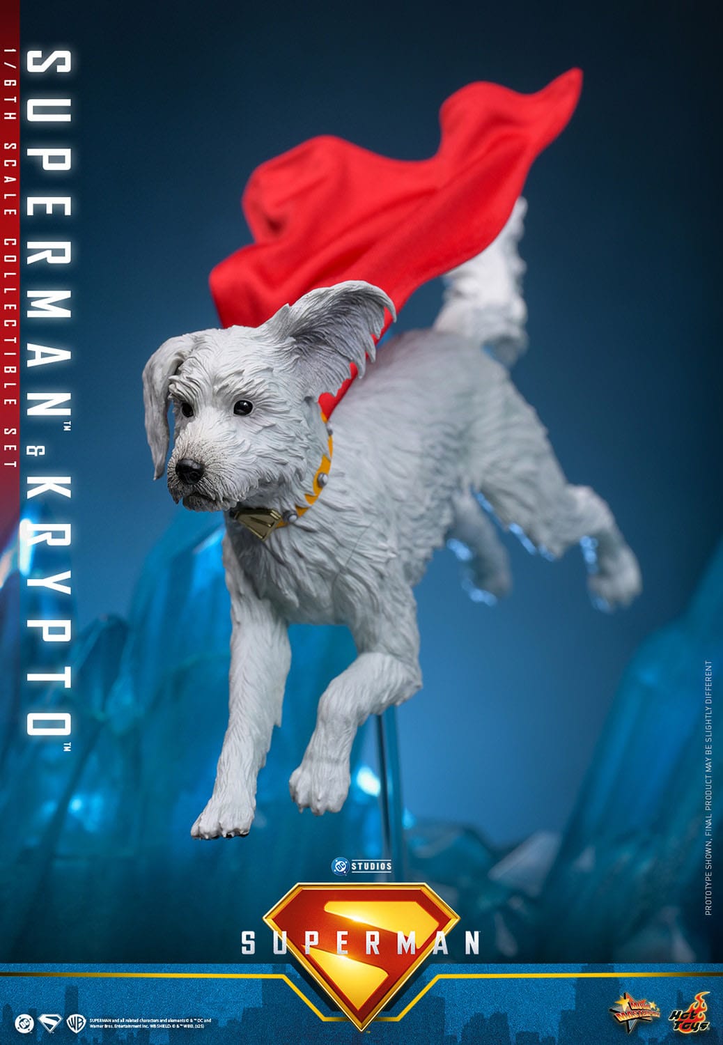 Superman (2025): Superman & Krypto: 1/6th Scale Action Figure - Hot Toys Action Figure