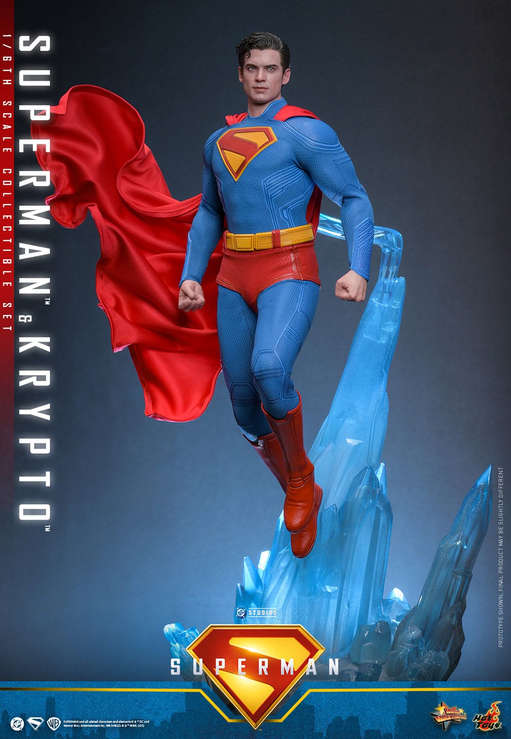 Superman (2025): Superman & Krypto: 1/6th Scale Action Figure - Hot Toys Action Figure