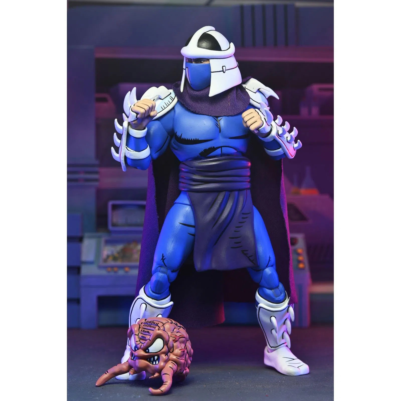 Teenage Mutant Ninja Turtles: Comic Krang/Shredder: Archie Comics: 7" Action Figure Neca