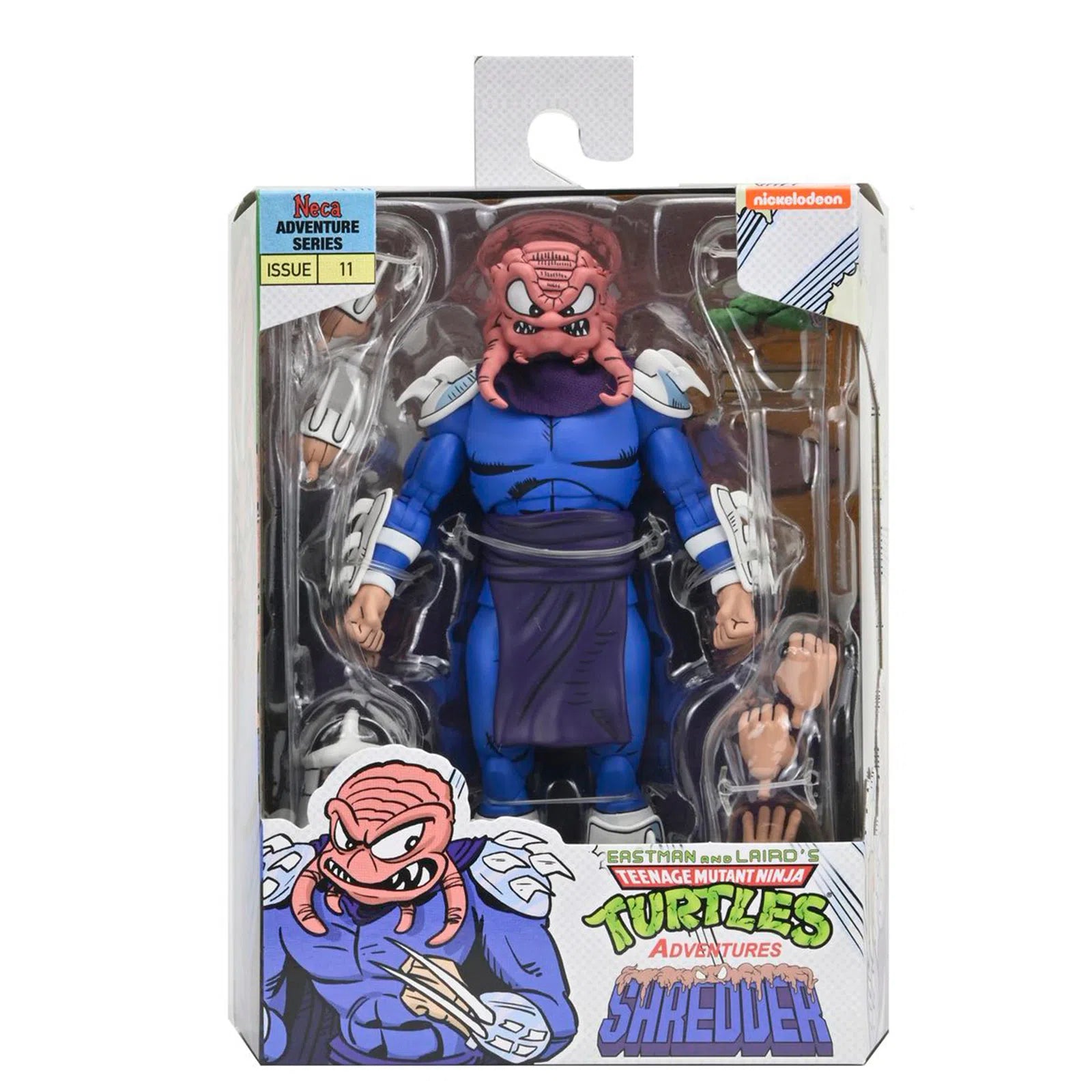 Teenage Mutant Ninja Turtles: Comic Krang/Shredder: Archie Comics: 7" Action Figure Neca