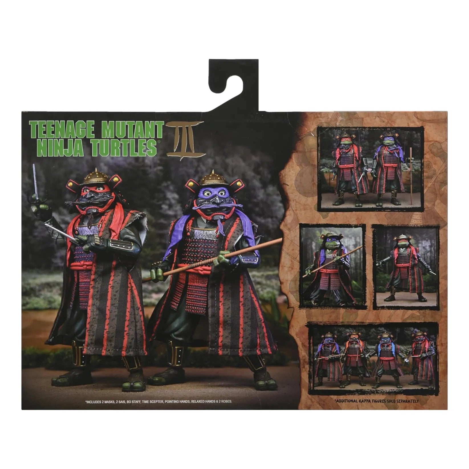 Teenage Mutant Ninja Turtles III: 1993 Movie: Donatello & Raphael: 7" Action Figure 2 Pack Neca