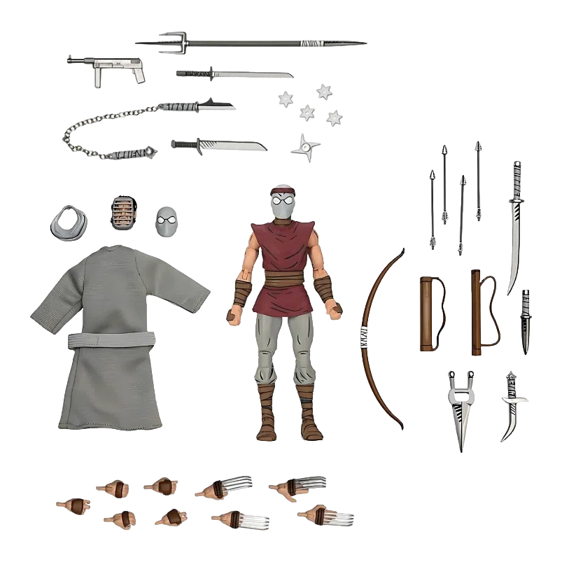 Teenage Mutant Ninja Turtles: Mirage Comics: Foot Ninja: Classic Colours: 7 Inch Action Figure Neca